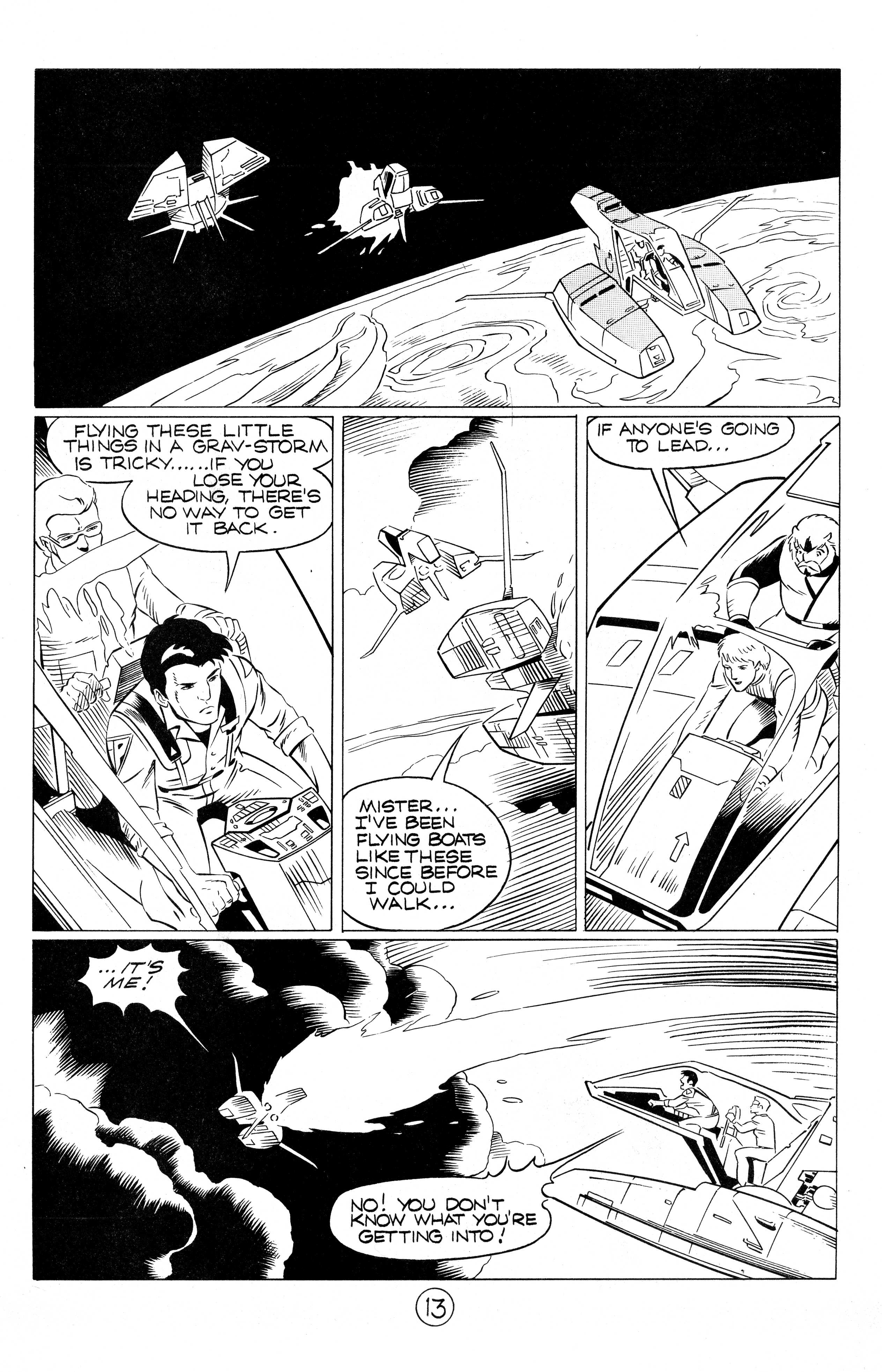 Read online Lensman: War of the Galaxies comic -  Issue #6 - 17