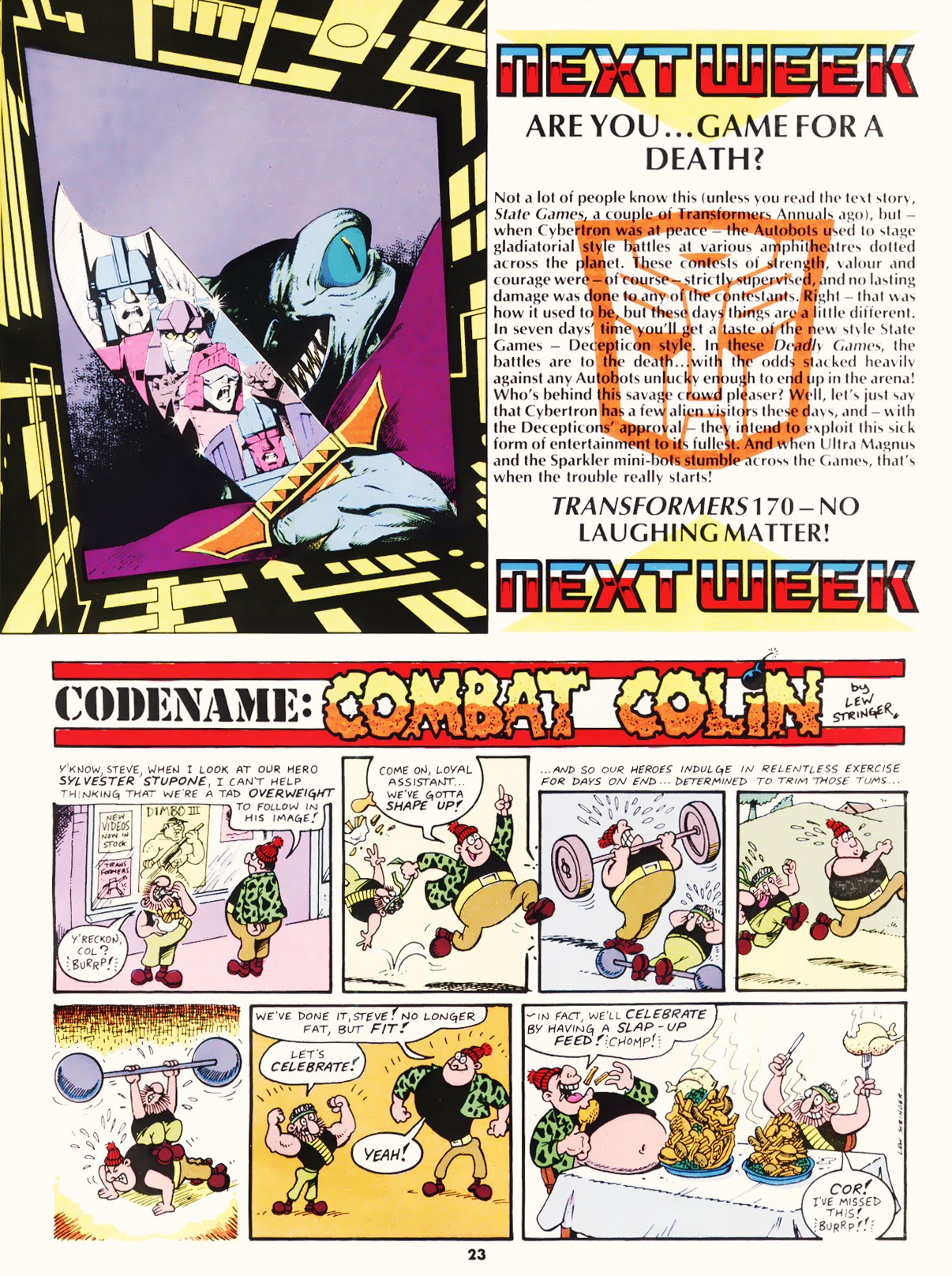 Read online The Transformers (UK) comic -  Issue #169 - 15