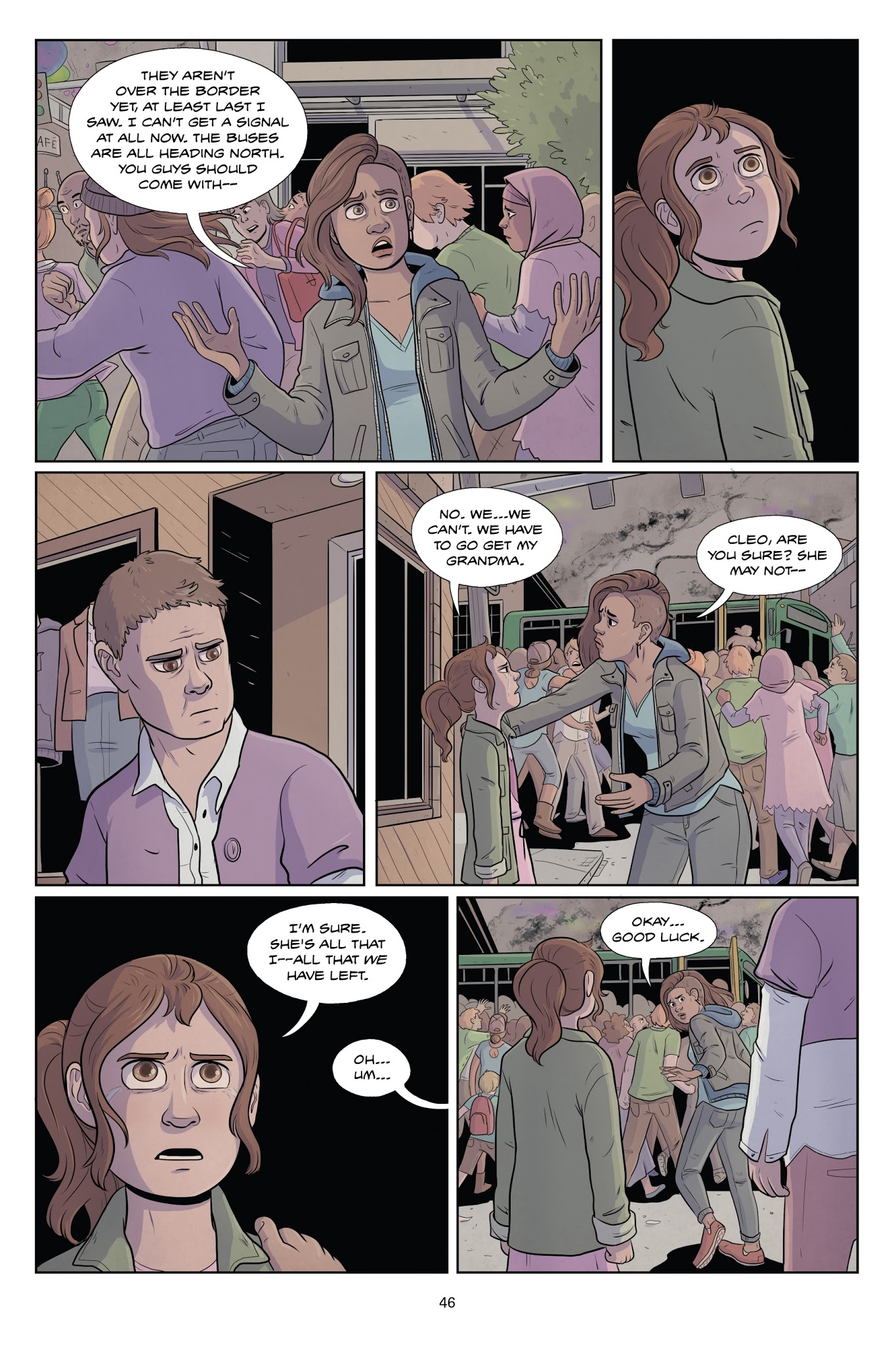 Read online Lifeformed: Cleo Makes Contact comic -  Issue # TPB - 45