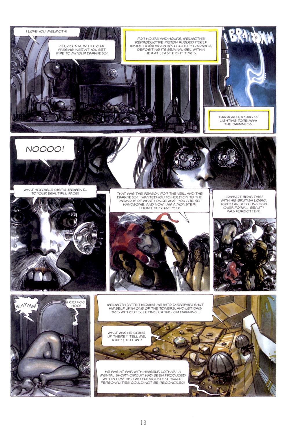 Read online The Metabarons comic -  Issue #13 - The Torment Of Dona vicenta - 14