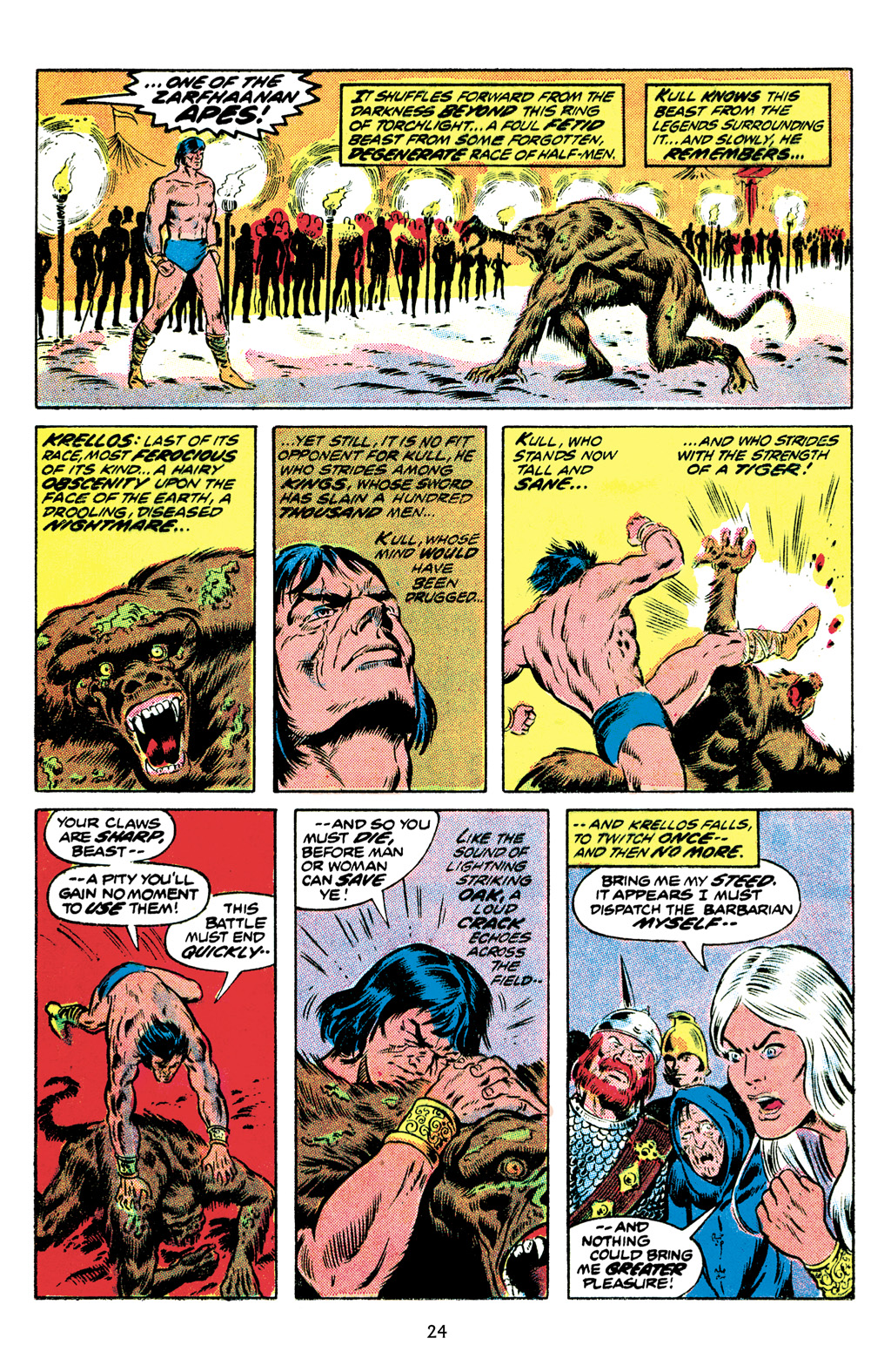 Read online The Chronicles of Kull comic -  Issue # TPB 2 (Part 1) - 25