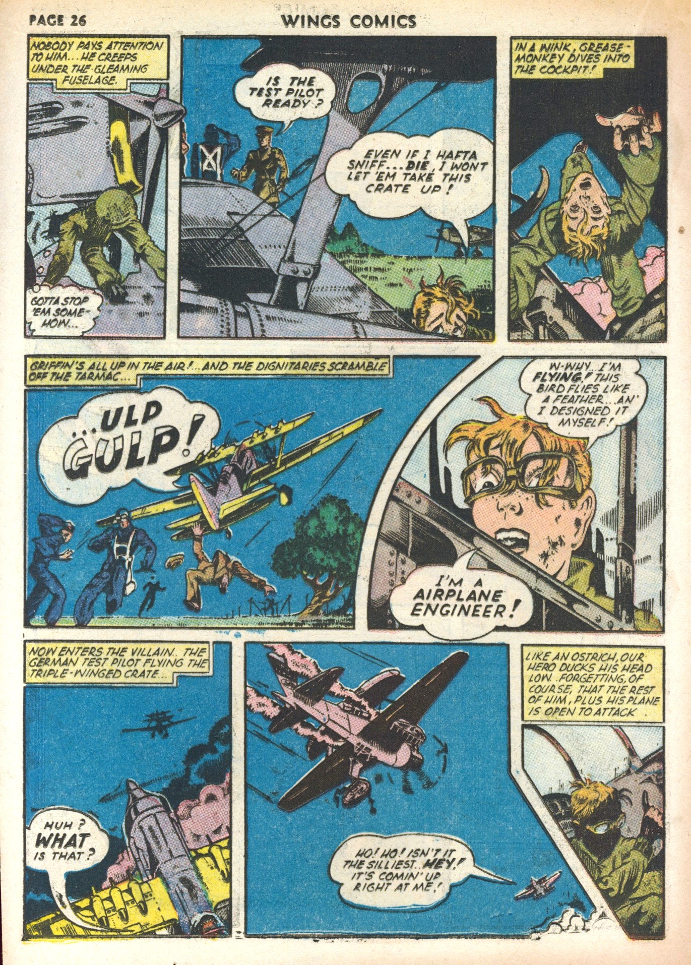 Read online Wings Comics comic -  Issue #30 - 28