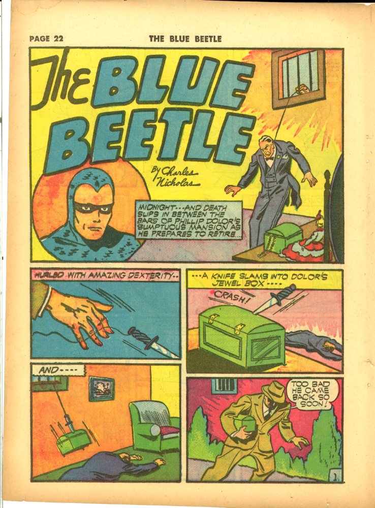 Read online The Blue Beetle comic -  Issue #9 - 24