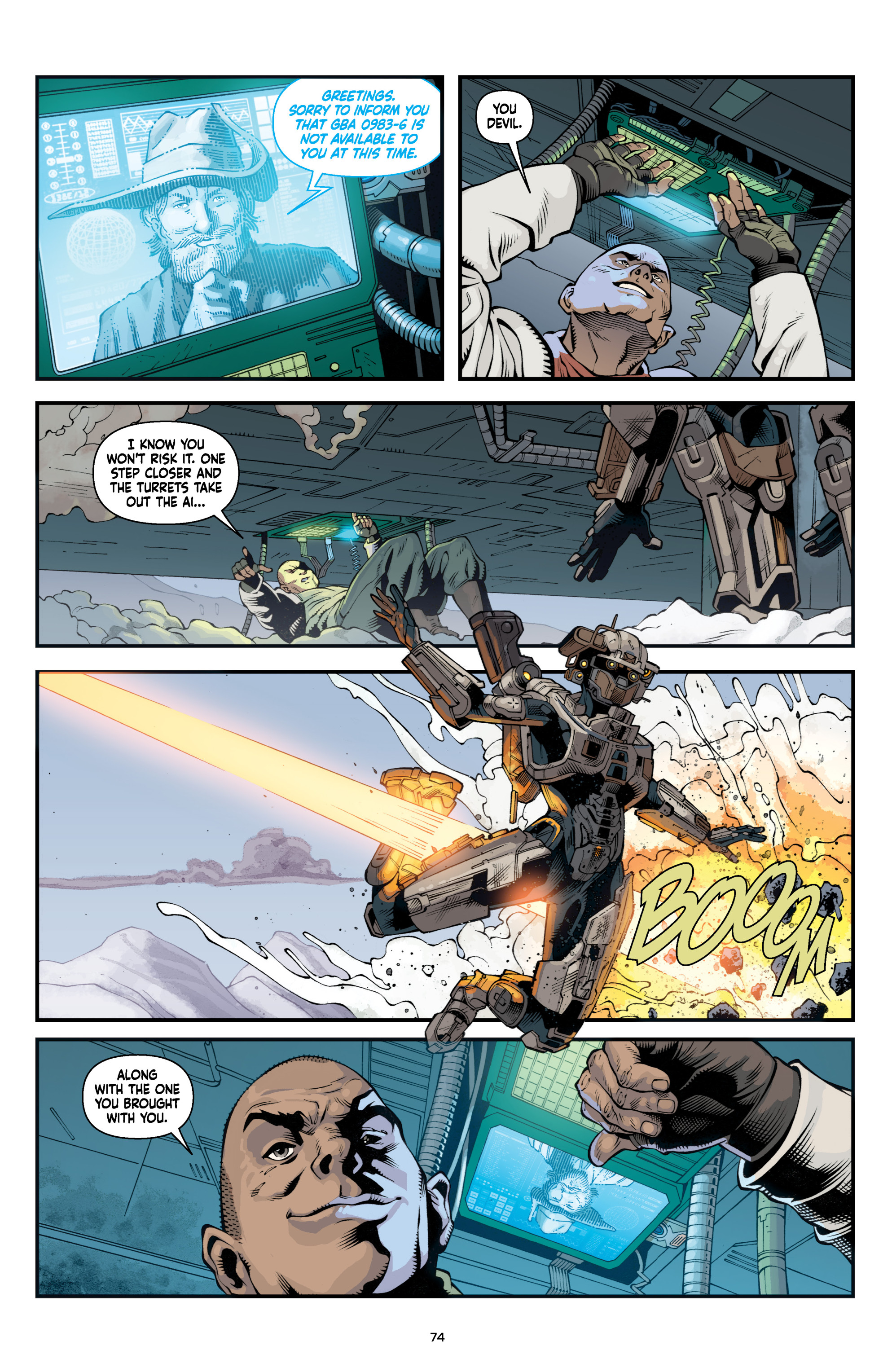 Read online Halo: Lone Wolf comic -  Issue # _TPB - 74