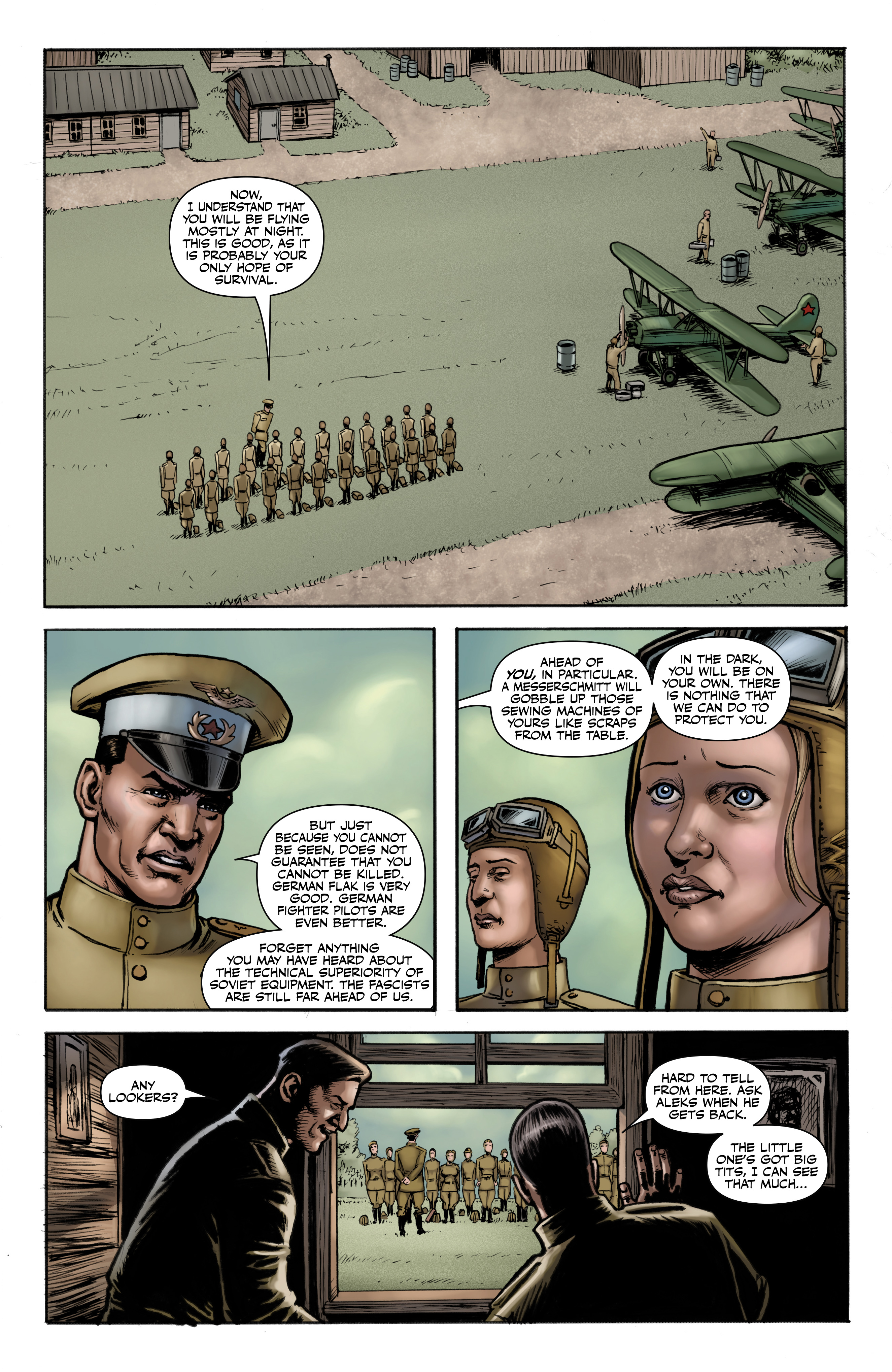 Read online Battlefields: The Night Witches comic -  Issue # TPB - 9