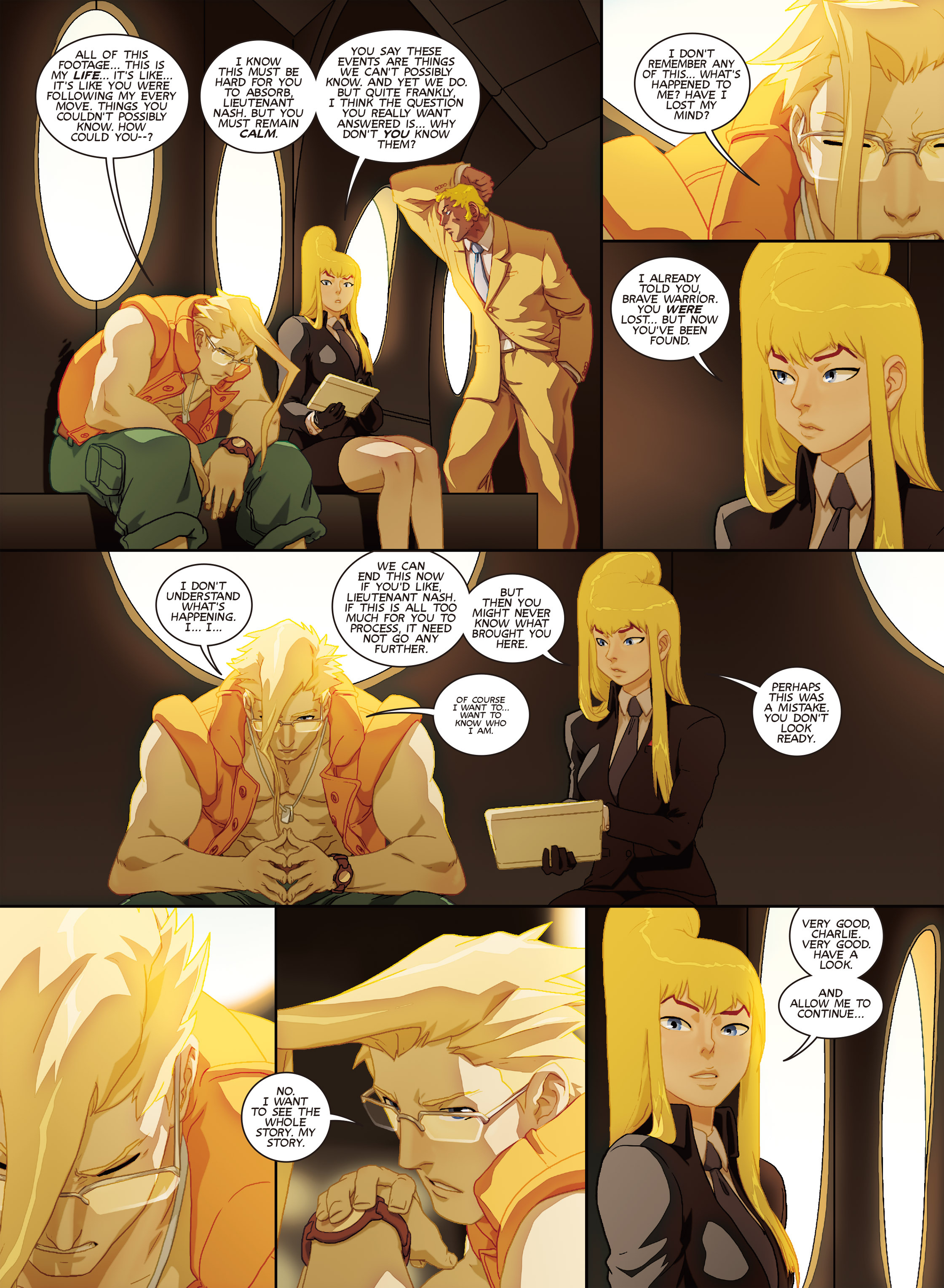 Read online Street Fighter V: The Life and Death(s) of Charlie Nash comic -  Issue # TPB - 18