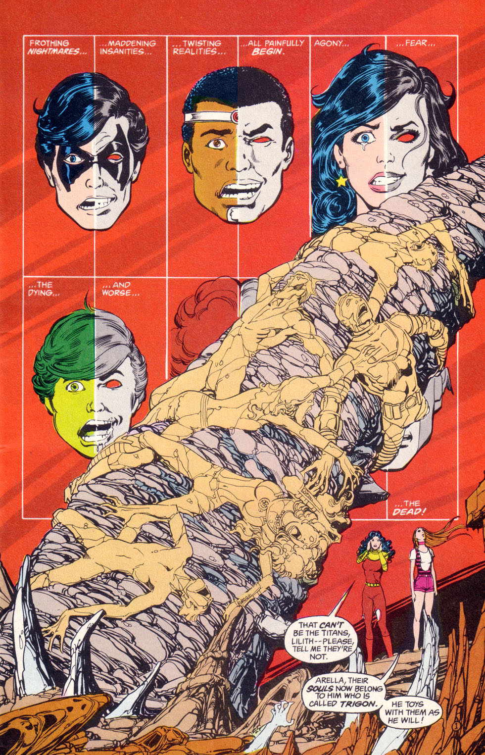Read online Tales of the Teen Titans comic -  Issue #63 - 2