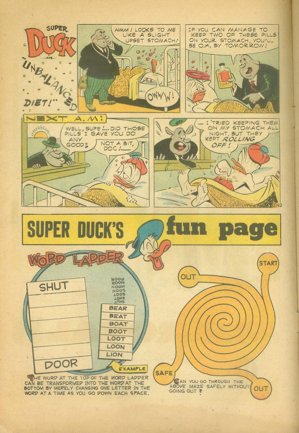 Read online Super Duck Comics comic -  Issue #80 - 10