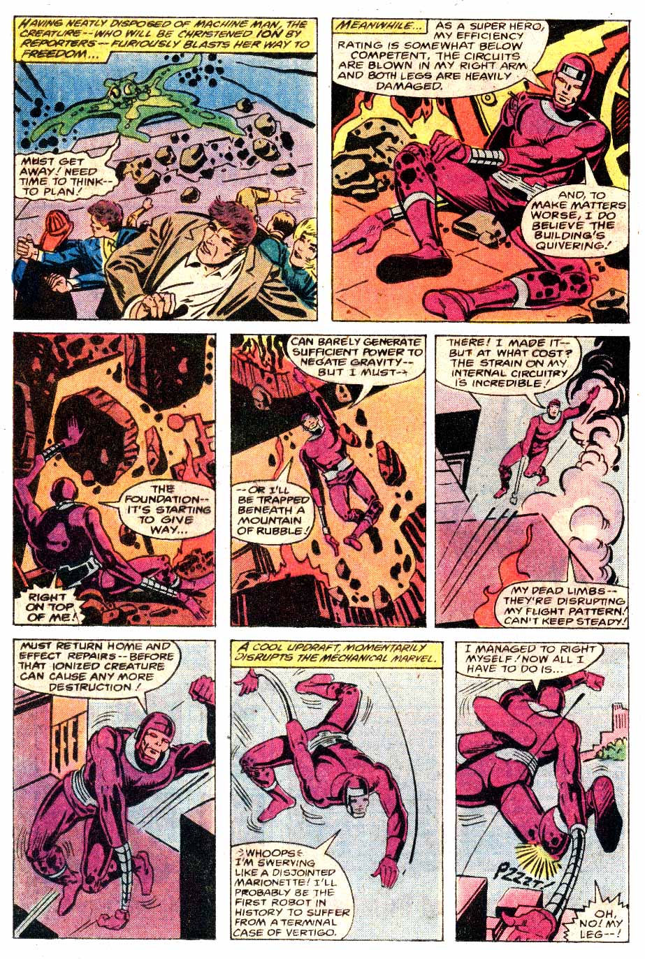 Read online Machine Man (1978) comic -  Issue #15 - 9