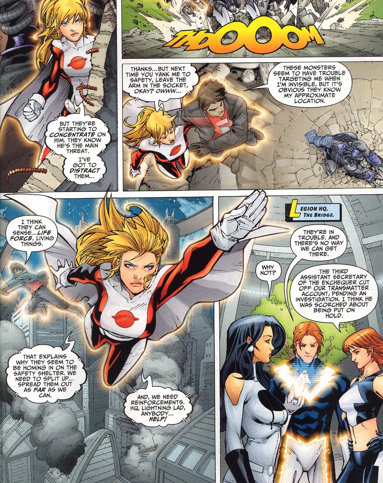 Read online Legion of Super-Heroes (2005) comic -  Issue #37 - 17