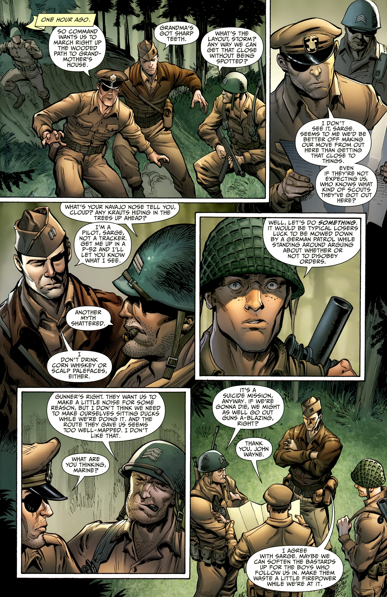 Read online Our Fighting Forces (2010) comic -  Issue # Full - 4