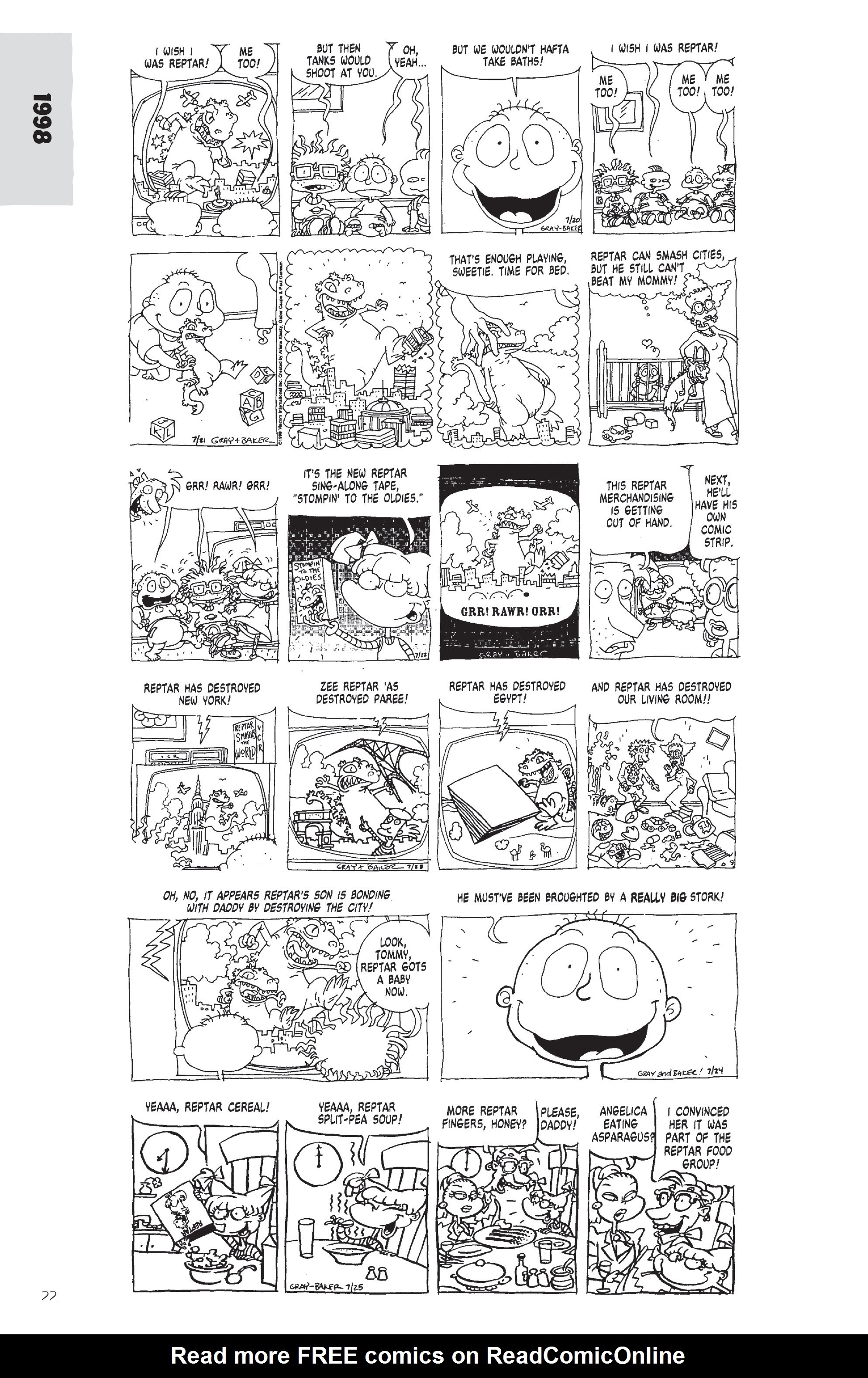 Read online Rugrats: The Newspaper Strips comic -  Issue # TPB (Part 1) - 21