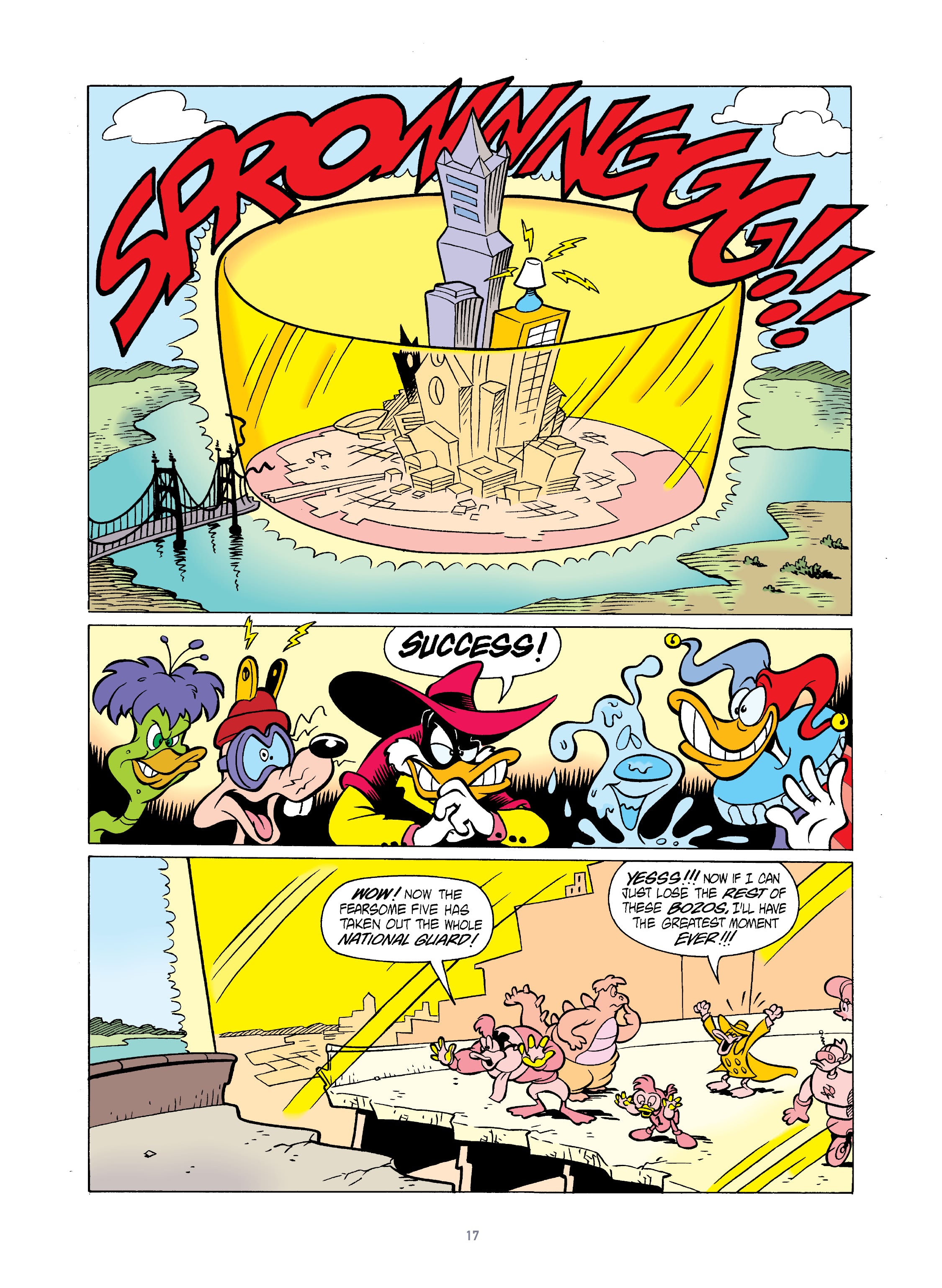 Read online Darkwing Duck: Just Us Justice Ducks comic -  Issue # TPB (Part 1) - 22