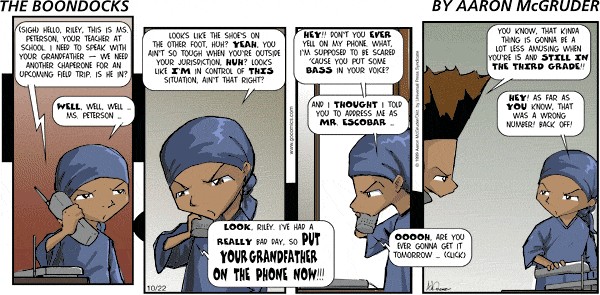 Read online The Boondocks Collection comic -  Issue # Year 2006 (Colored Reruns) - 210