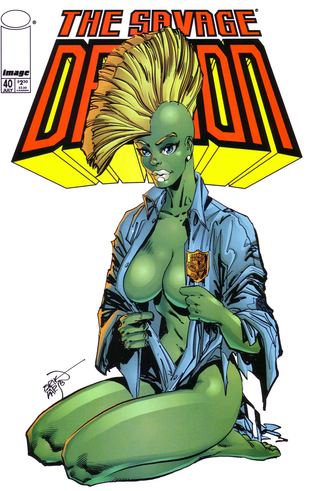 Read online The Savage Dragon (1993) comic -  Issue #40 - 1