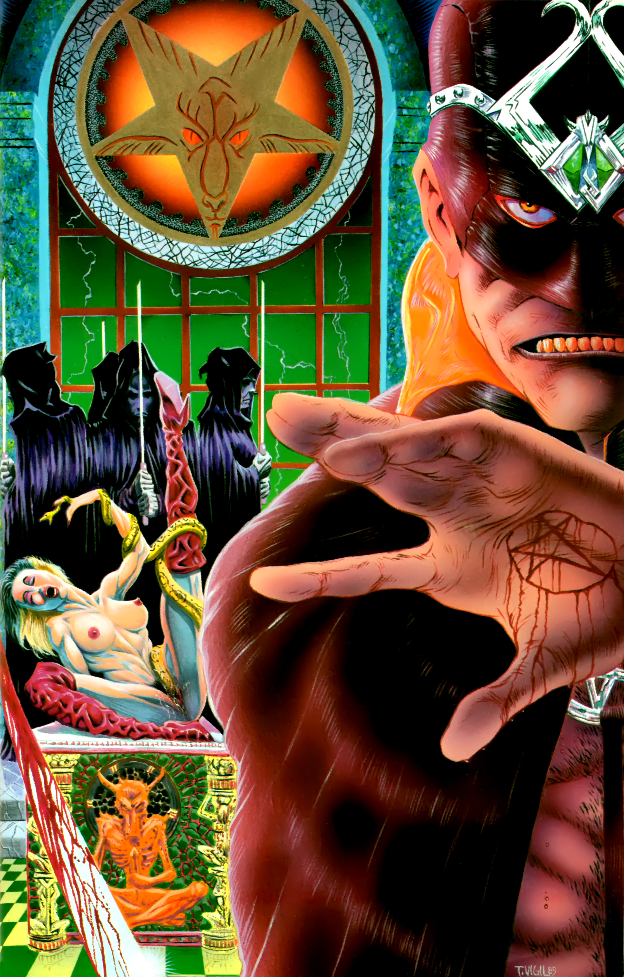 Read online Faust : Love of the Damned comic -  Issue #5 - 2