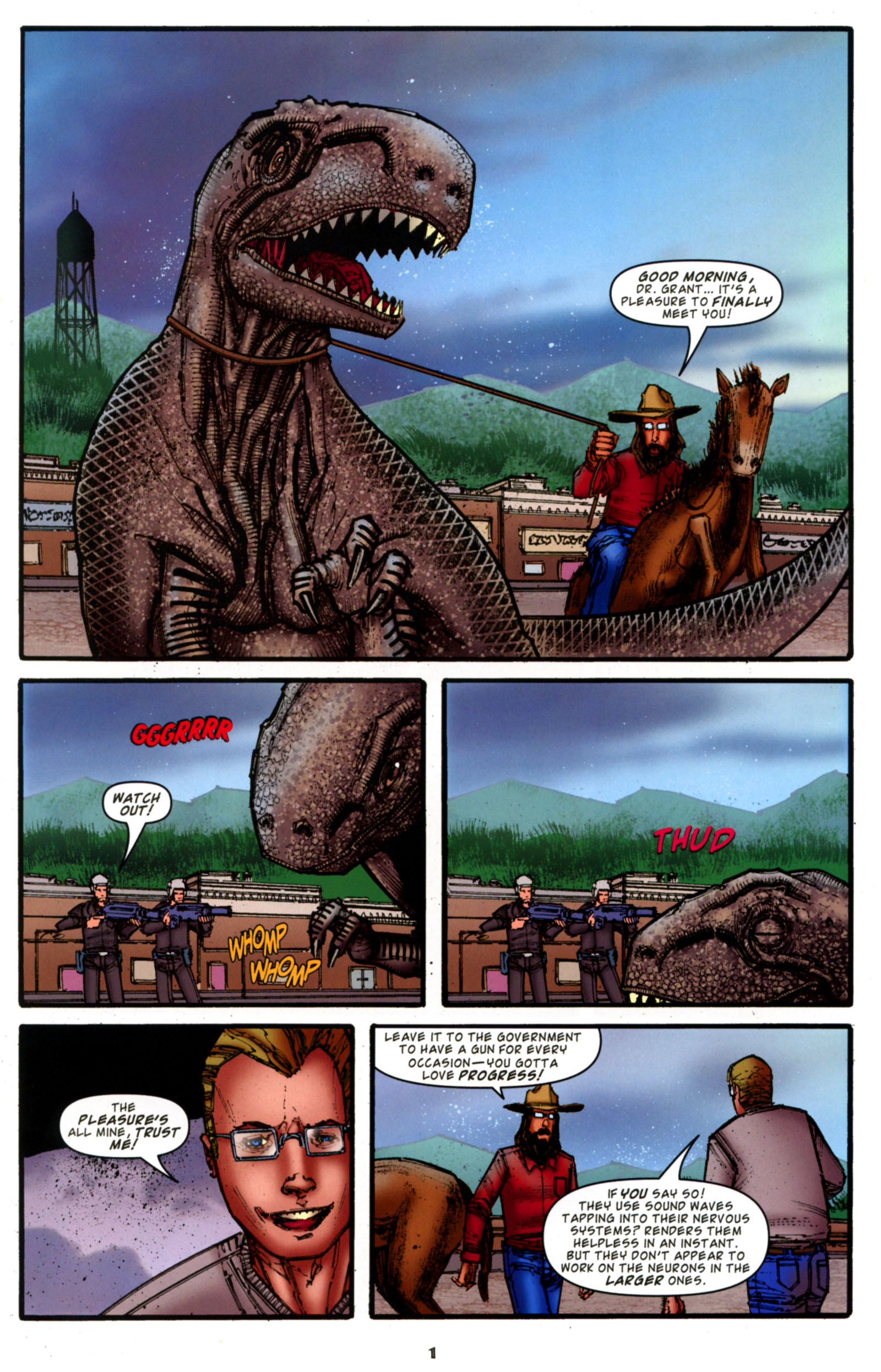 Read online Jurassic Park (2010) comic -  Issue #5 - 3