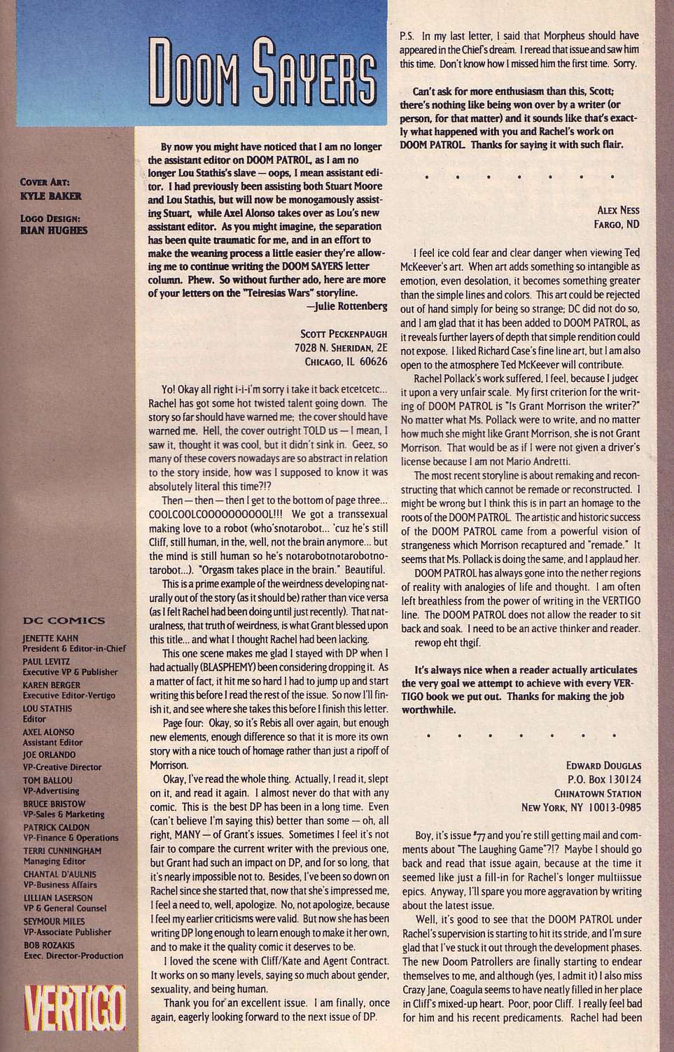 Read online Doom Patrol (1987) comic -  Issue #81 - 26