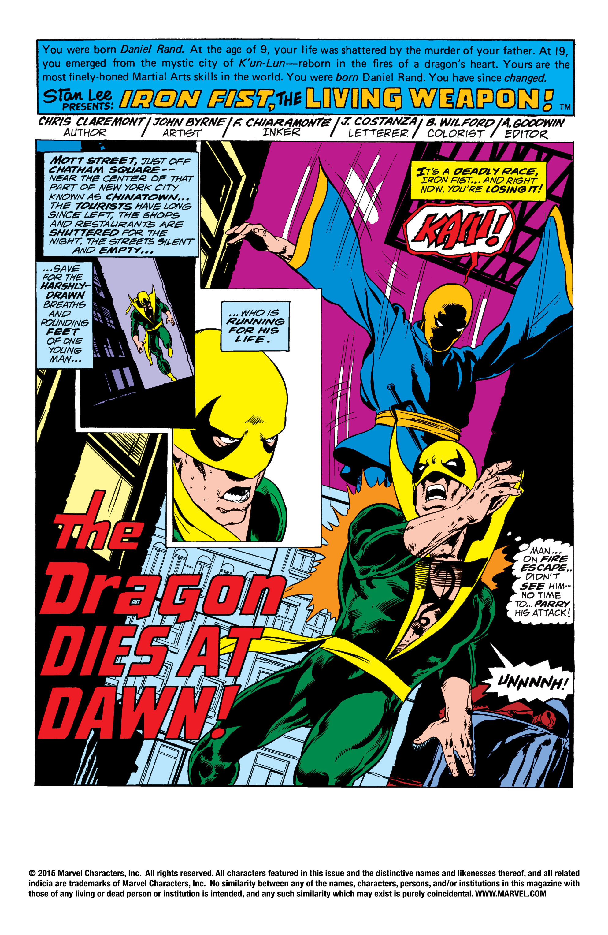 Read online Iron Fist (1975) comic -  Issue #9 - 2