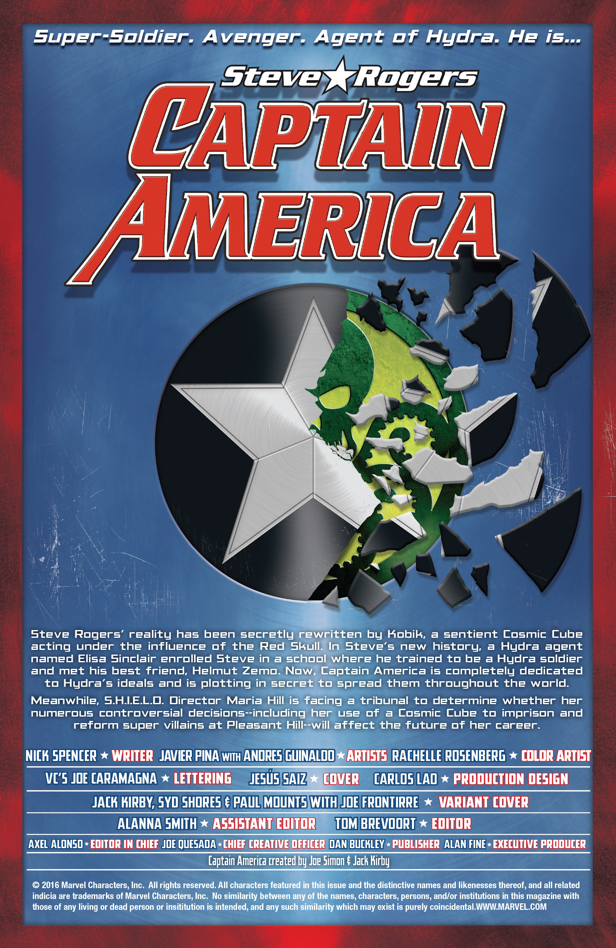 Read online Captain America: Steve Rogers comic -  Issue #9 - 2
