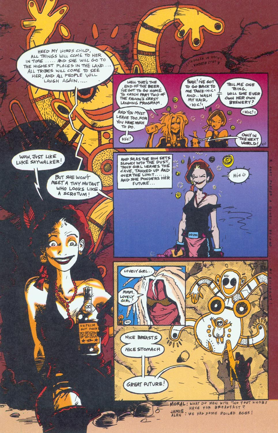 Read online Hewlett and Martin's Tank Girl comic -  Issue # TPB - 55