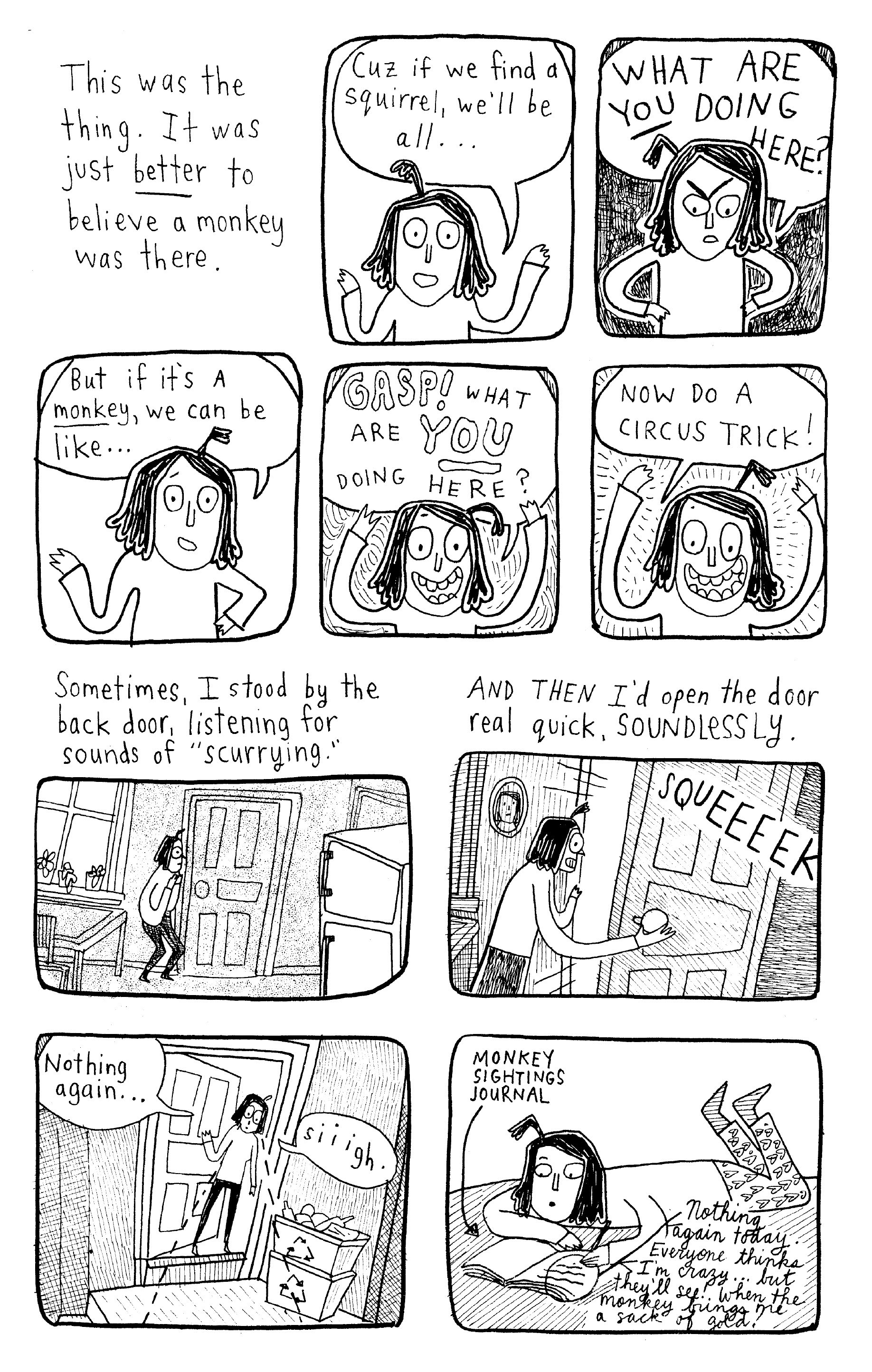Read online The Monkey in the Basement and Other Delusions comic -  Issue # Full - 11