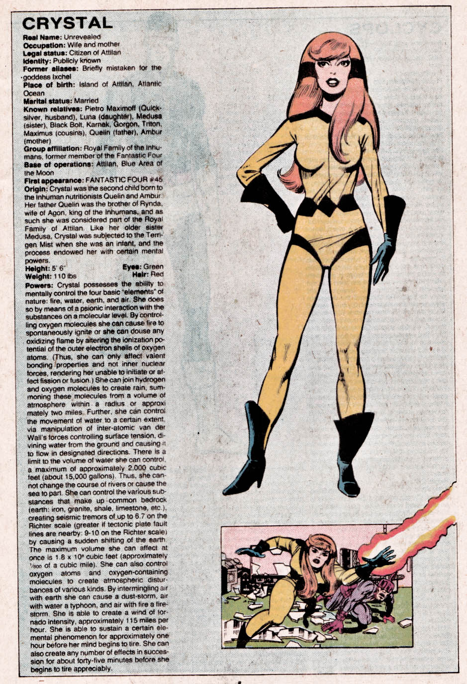 Read online The Official Handbook of the Marvel Universe comic -  Issue #3 - 9