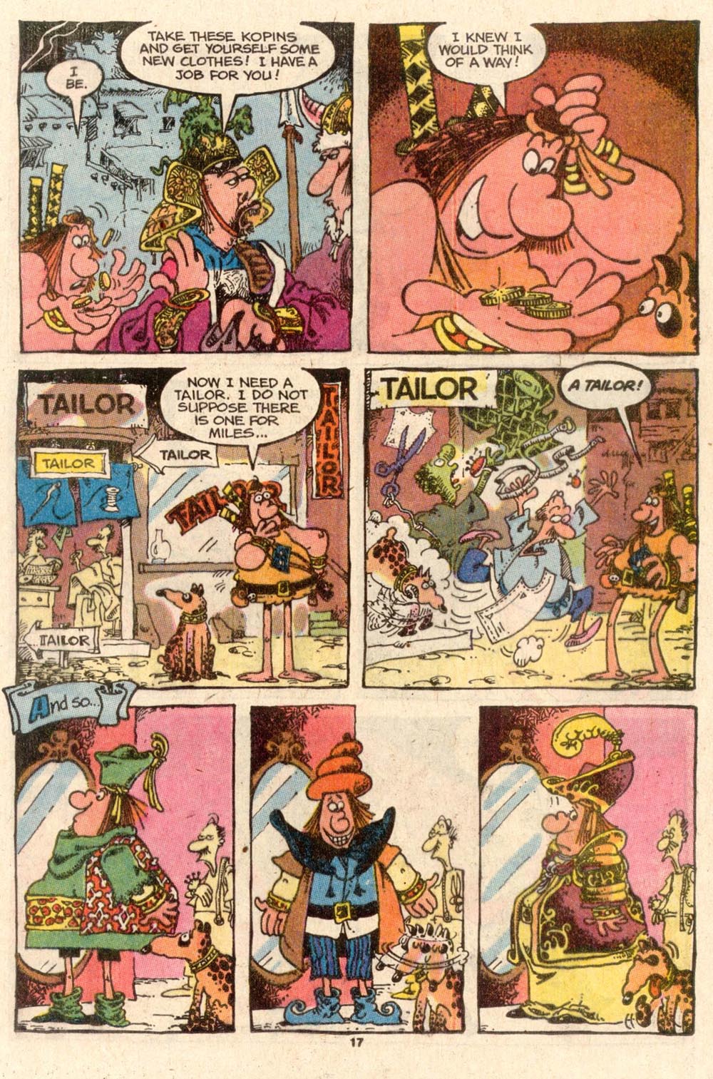 Read online Sergio Aragonés Groo the Wanderer comic -  Issue #46 - 17