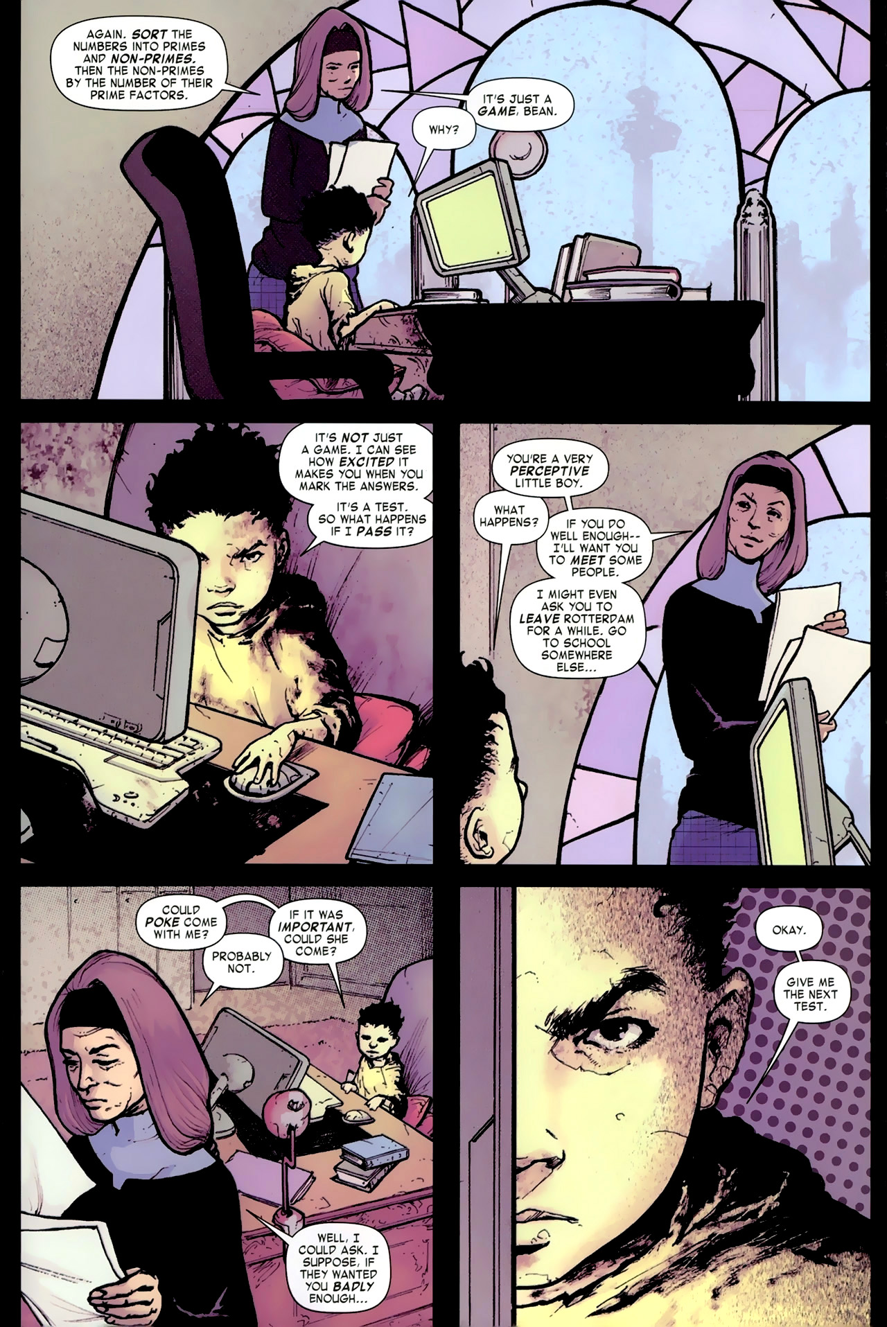 Read online Ender's Shadow: Battle School comic -  Issue #1 - 21