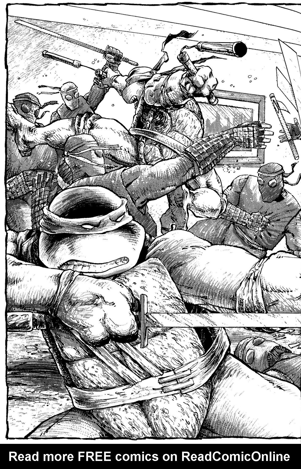 Read online Teenage Mutant Ninja Turtles: The Movie comic -  Issue # Full - 38