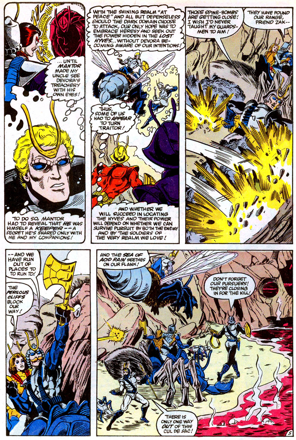 Read online Sectaurs comic -  Issue #4 - 6