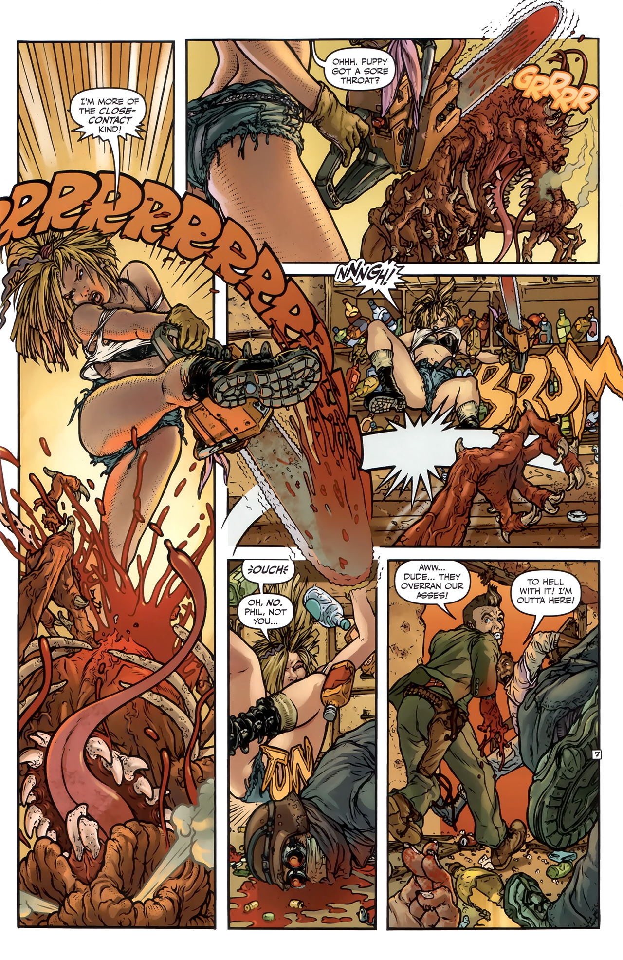 Read online Nancy in Hell comic -  Issue #1 - 13