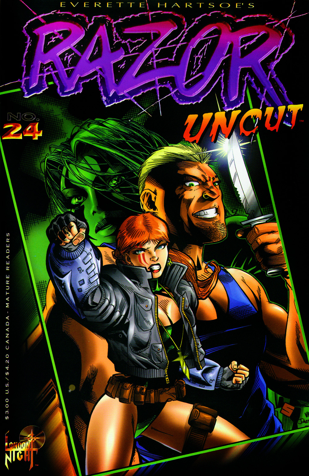 Read online Razor: Uncut comic -  Issue #24 - 1