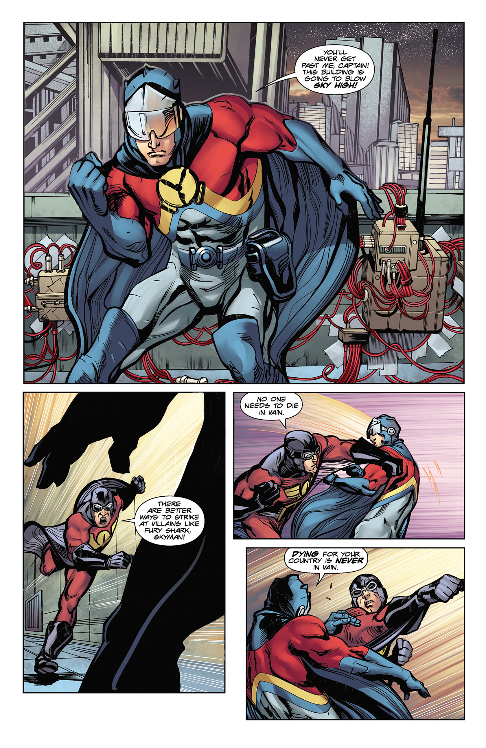 Read online Captain Midnight comic -  Issue #5~ - 16