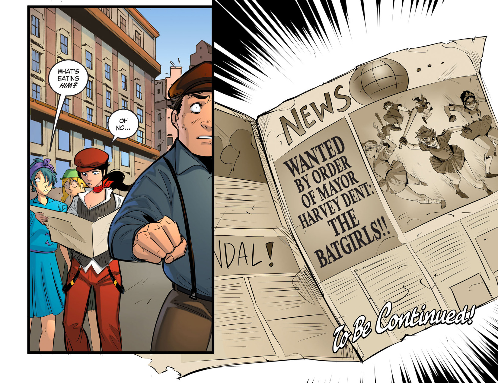 Read online DC Comics: Bombshells comic -  Issue #37 - 22