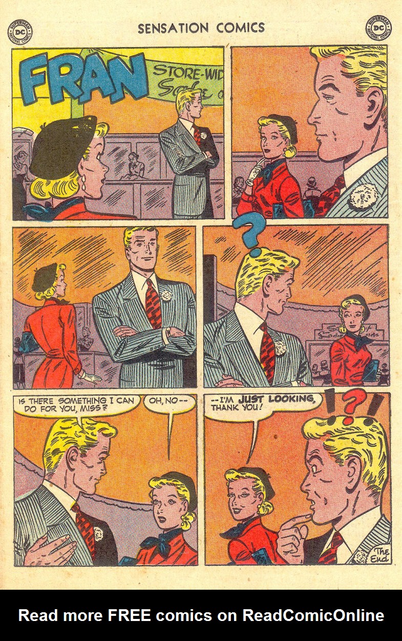 Read online Sensation (Mystery) Comics comic -  Issue #105 - 36