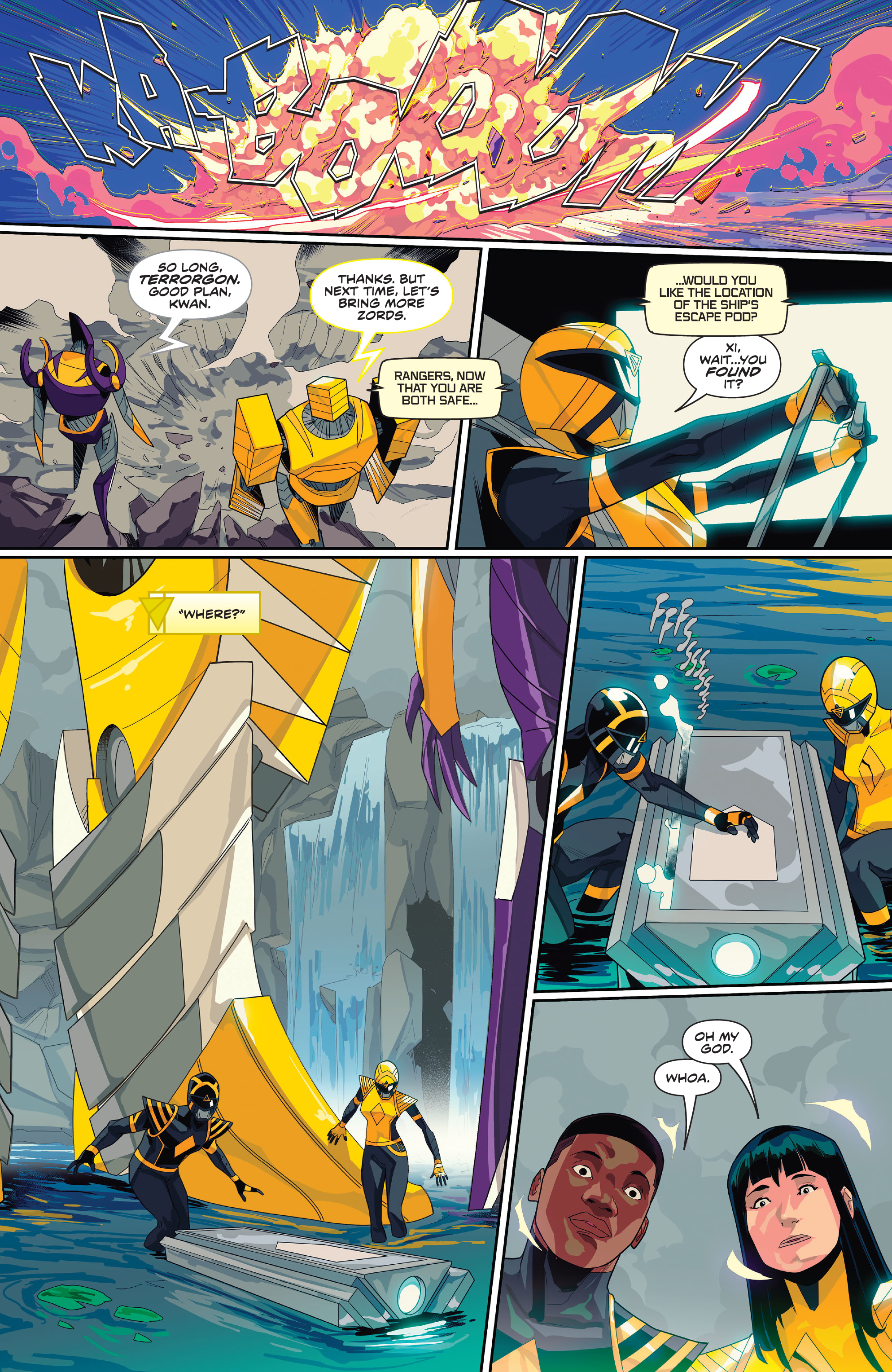 Read online Power Rangers comic -  Issue #18 - 16