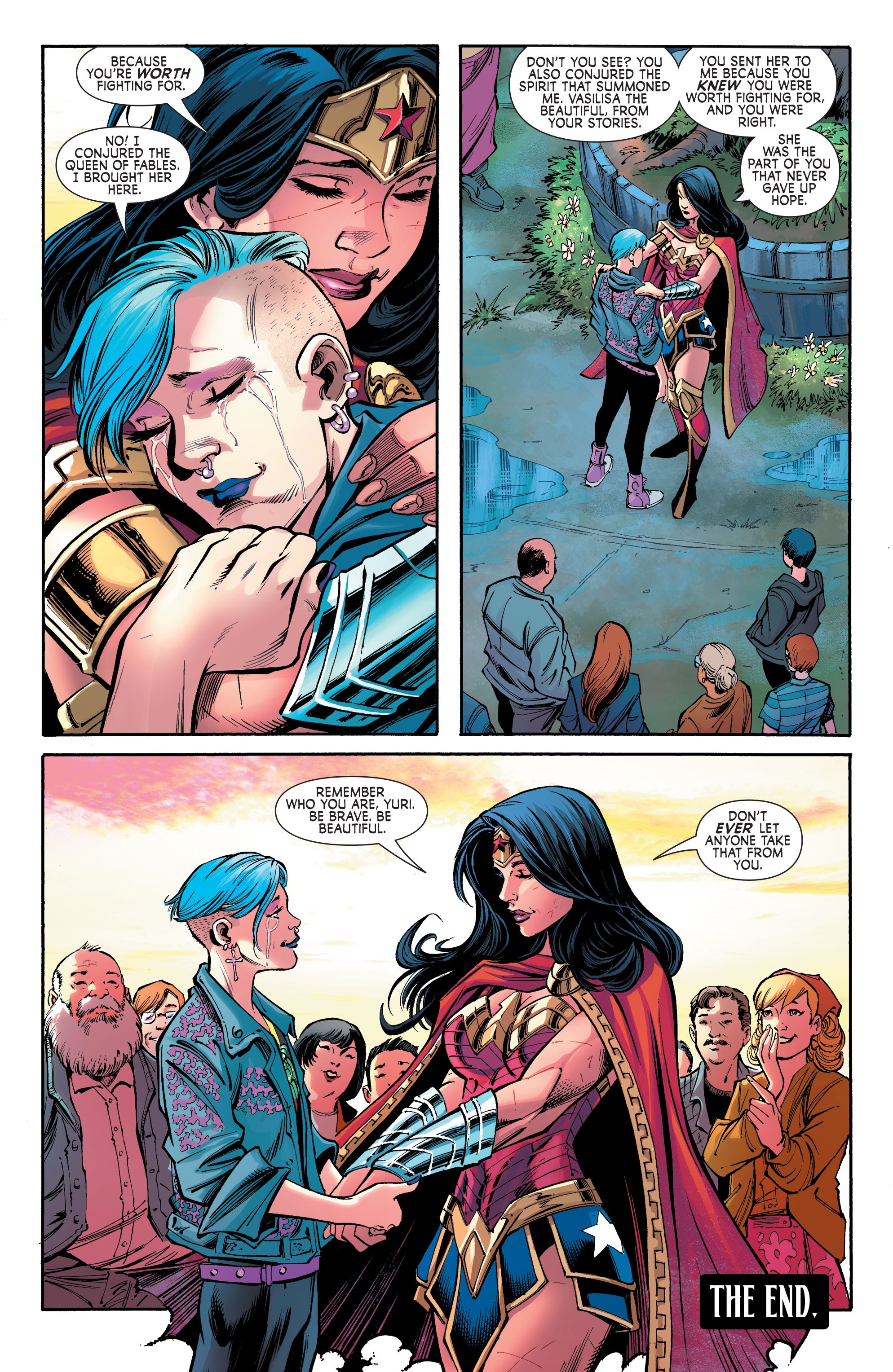 Read online Wonder Woman: Agent of Peace comic -  Issue #16 - 17