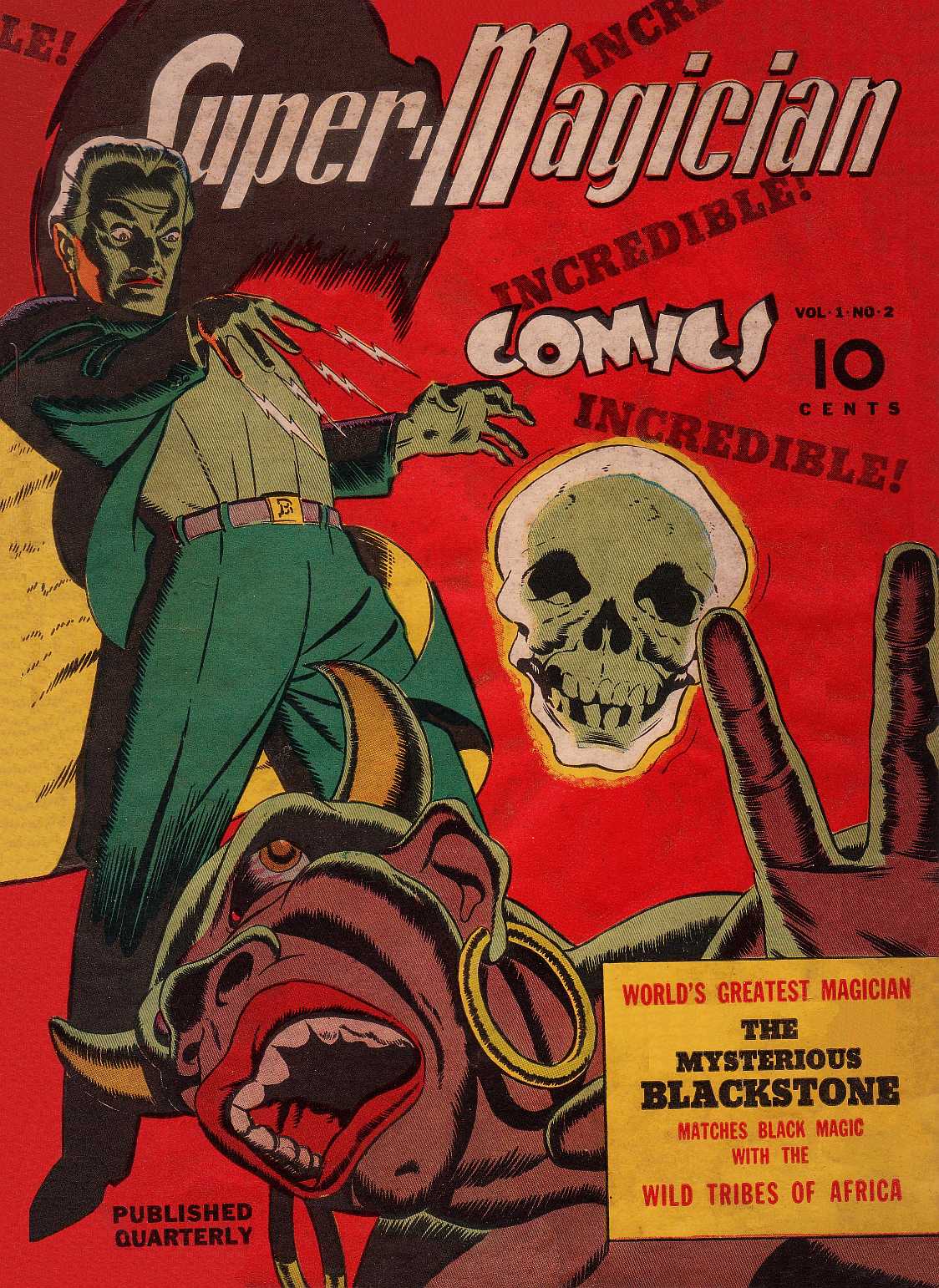 Read online Super-Magician Comics comic -  Issue #2 - 1