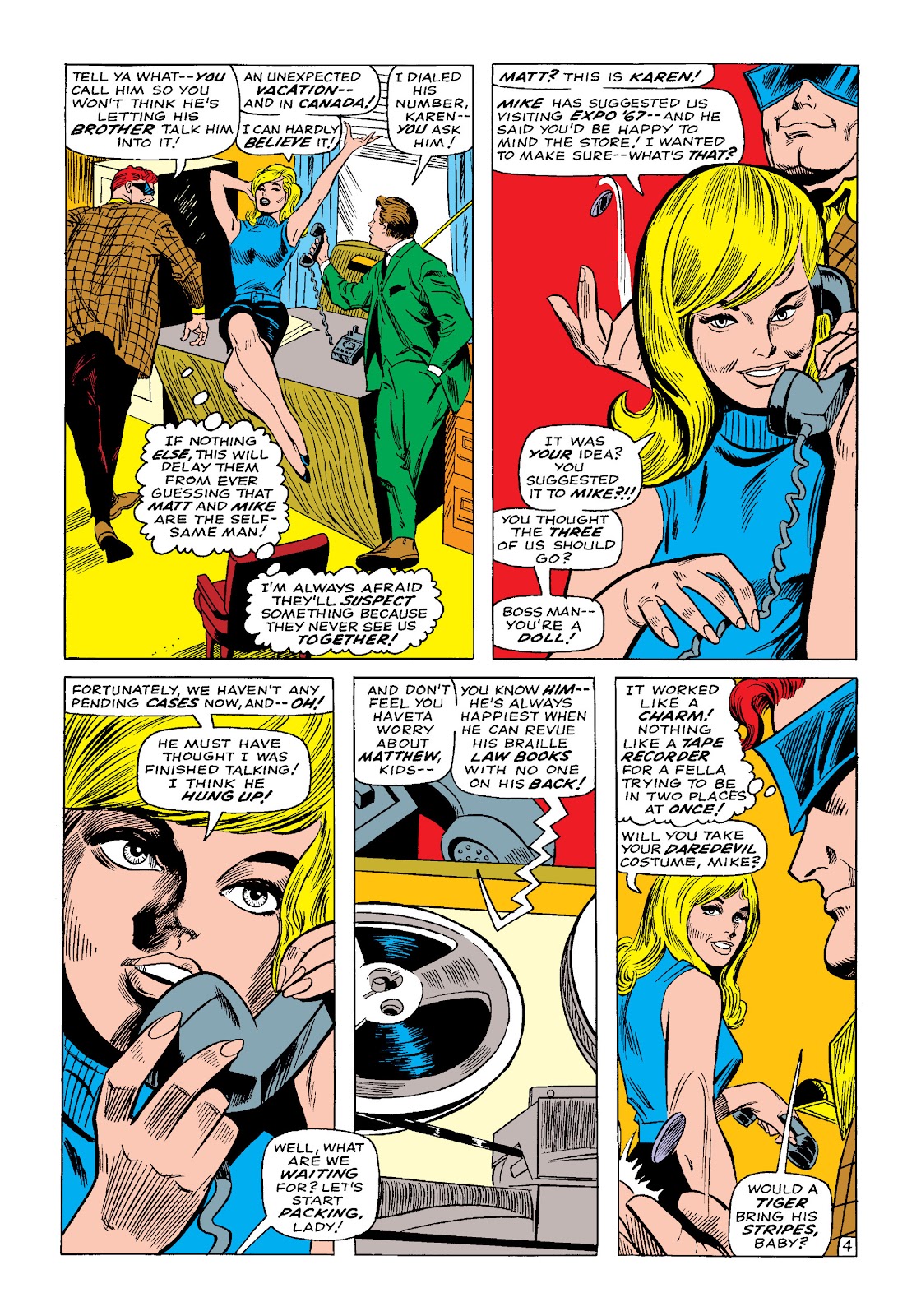 Marvel Masterworks: Daredevil issue TPB 4 (Part 1) - Page 10