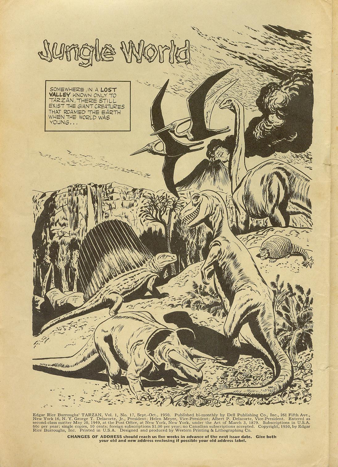 Read online Tarzan (1948) comic -  Issue #17 - 2