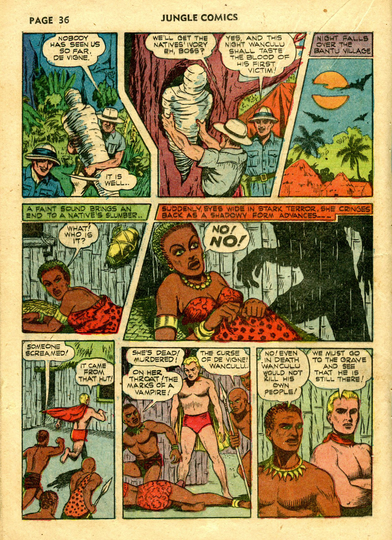 Read online Jungle Comics comic -  Issue #28 - 39