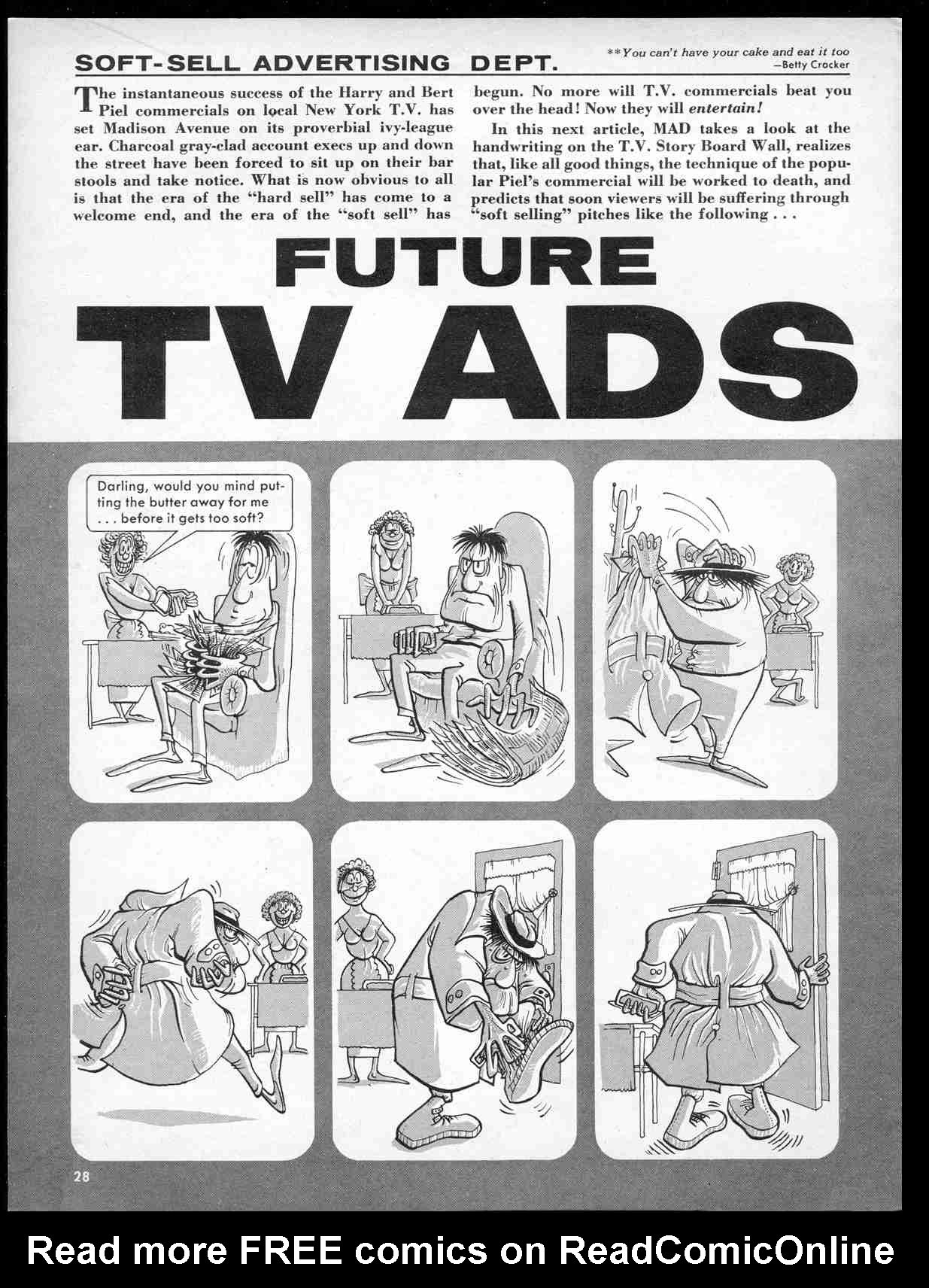 Read online MAD comic -  Issue #31 - 30