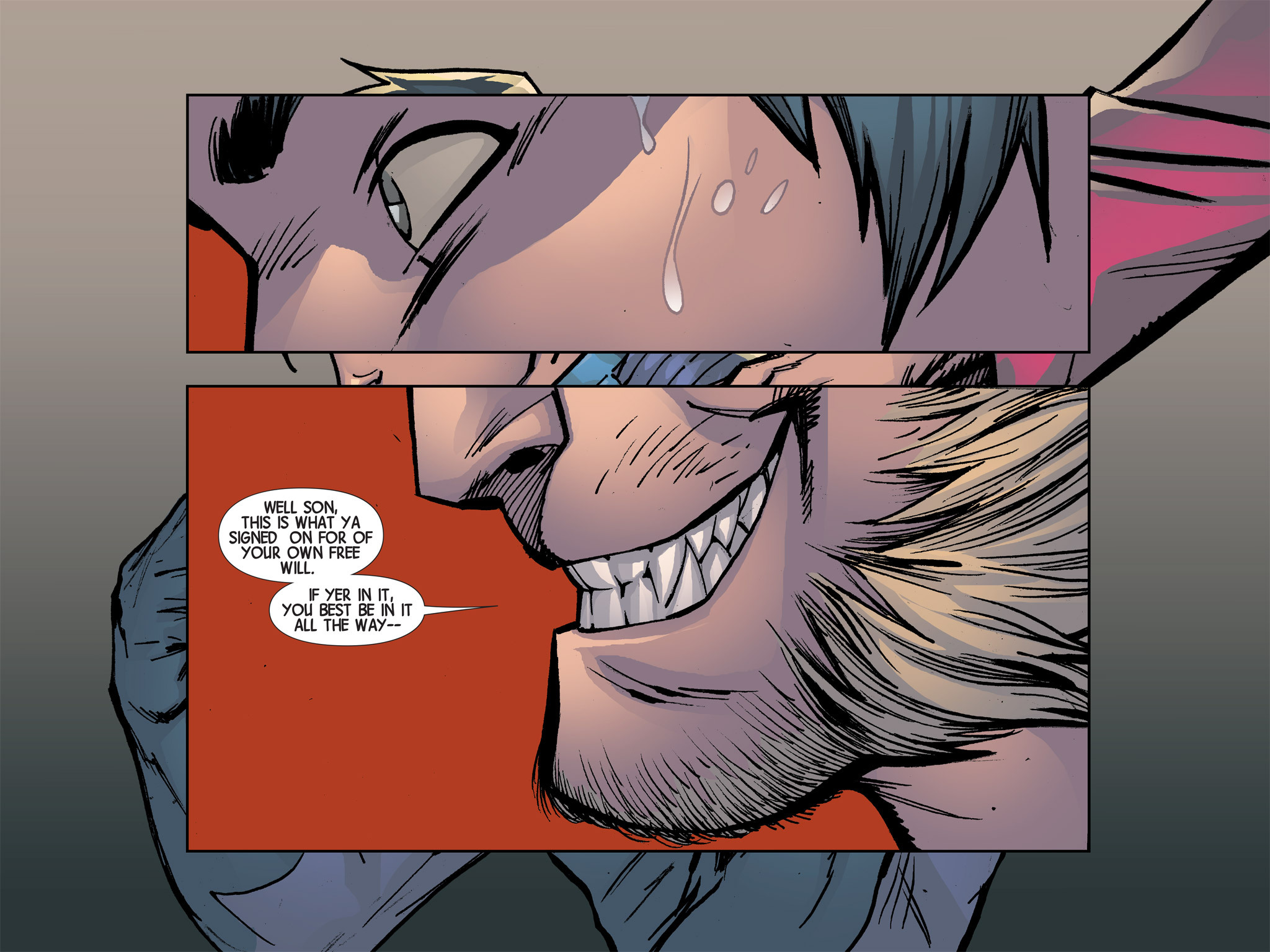 Read online Wolverine: Japan's Most Wanted comic -  Issue #8 - 12