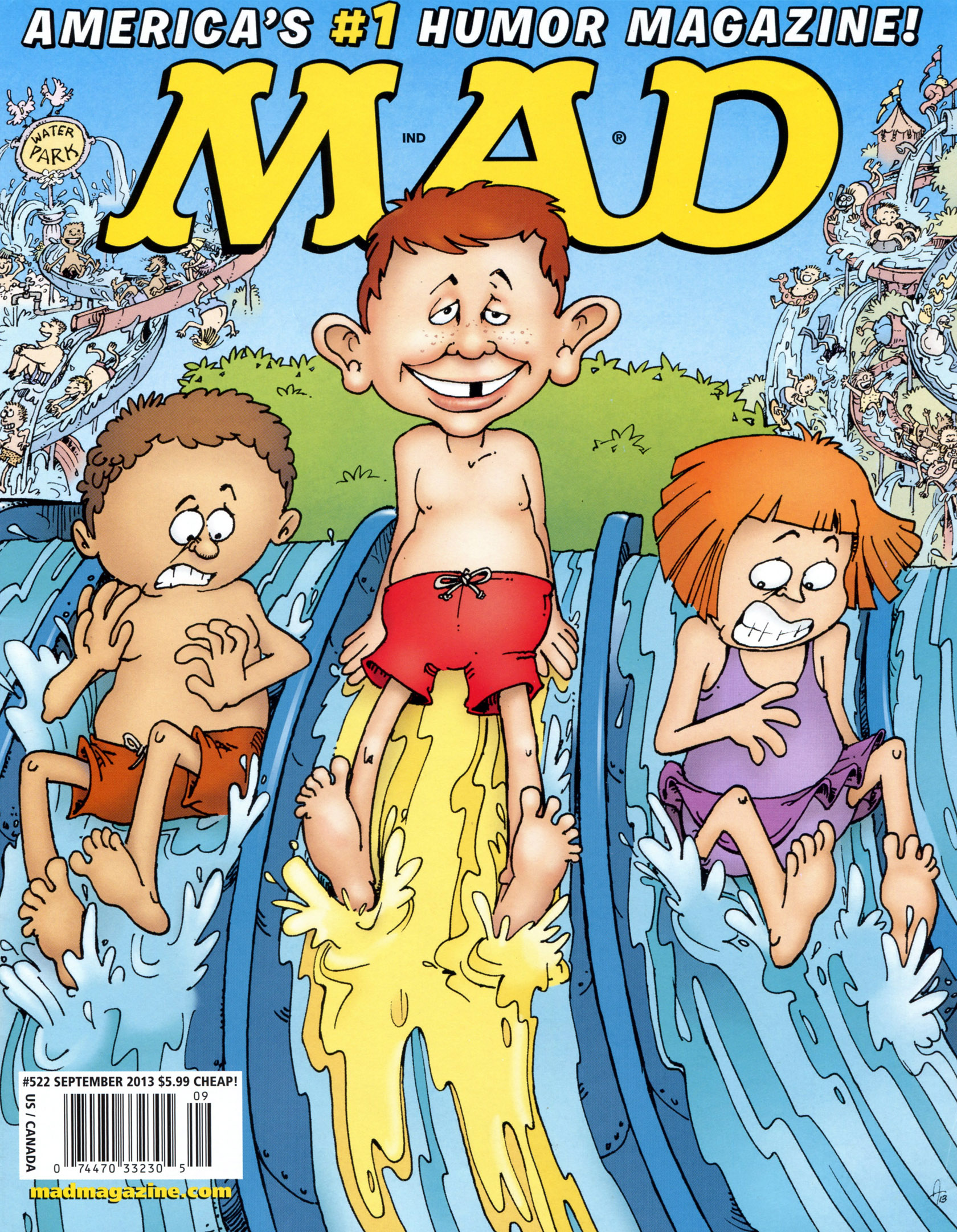 Read online MAD comic -  Issue #522 - 1