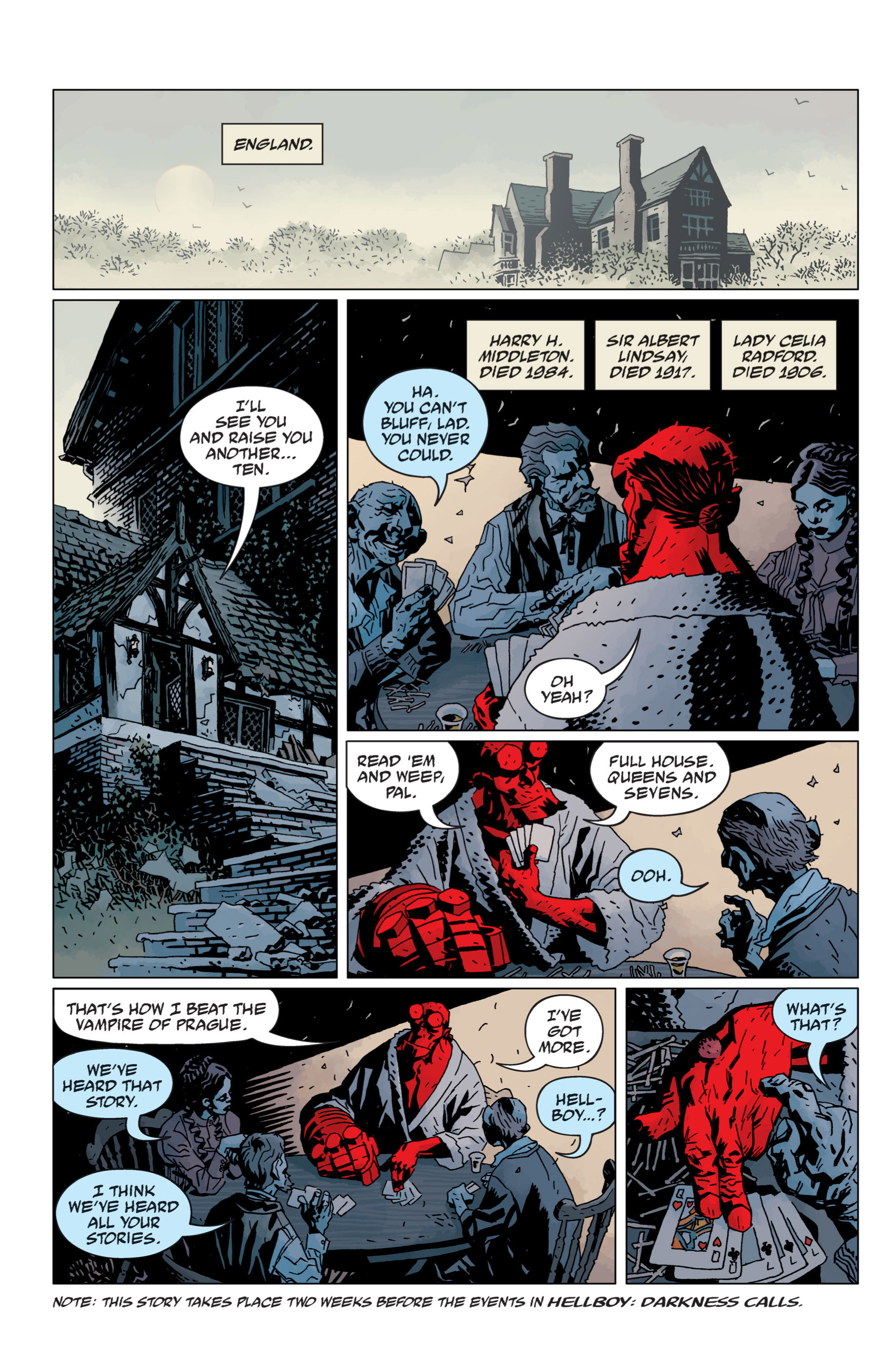 Read online Hellboy comic -  Issue #10 - 136