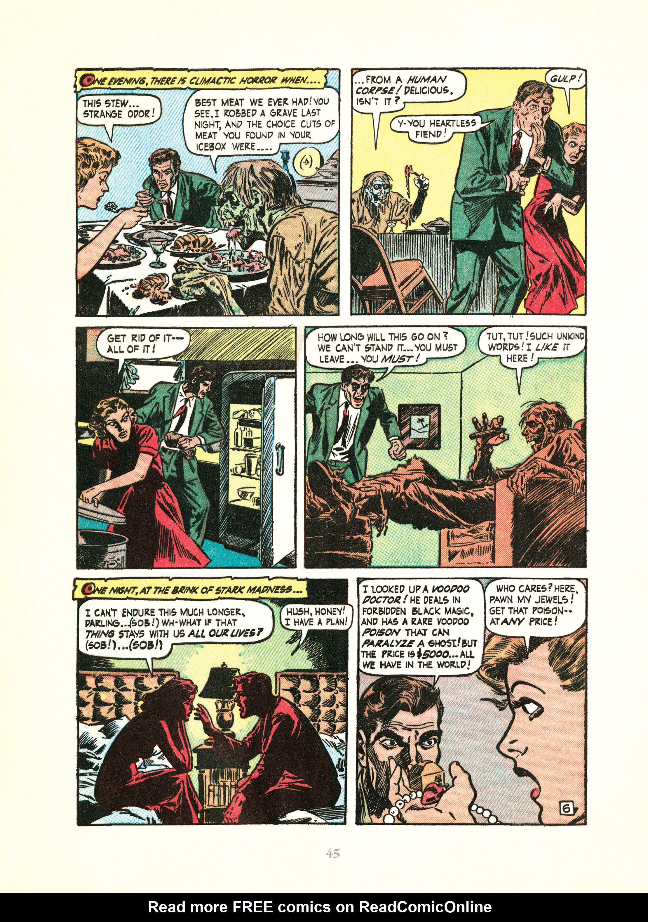 Read online Four Color Fear: Forgotten Horror Comics of the 1950s comic -  Issue # TPB (Part 1) - 45