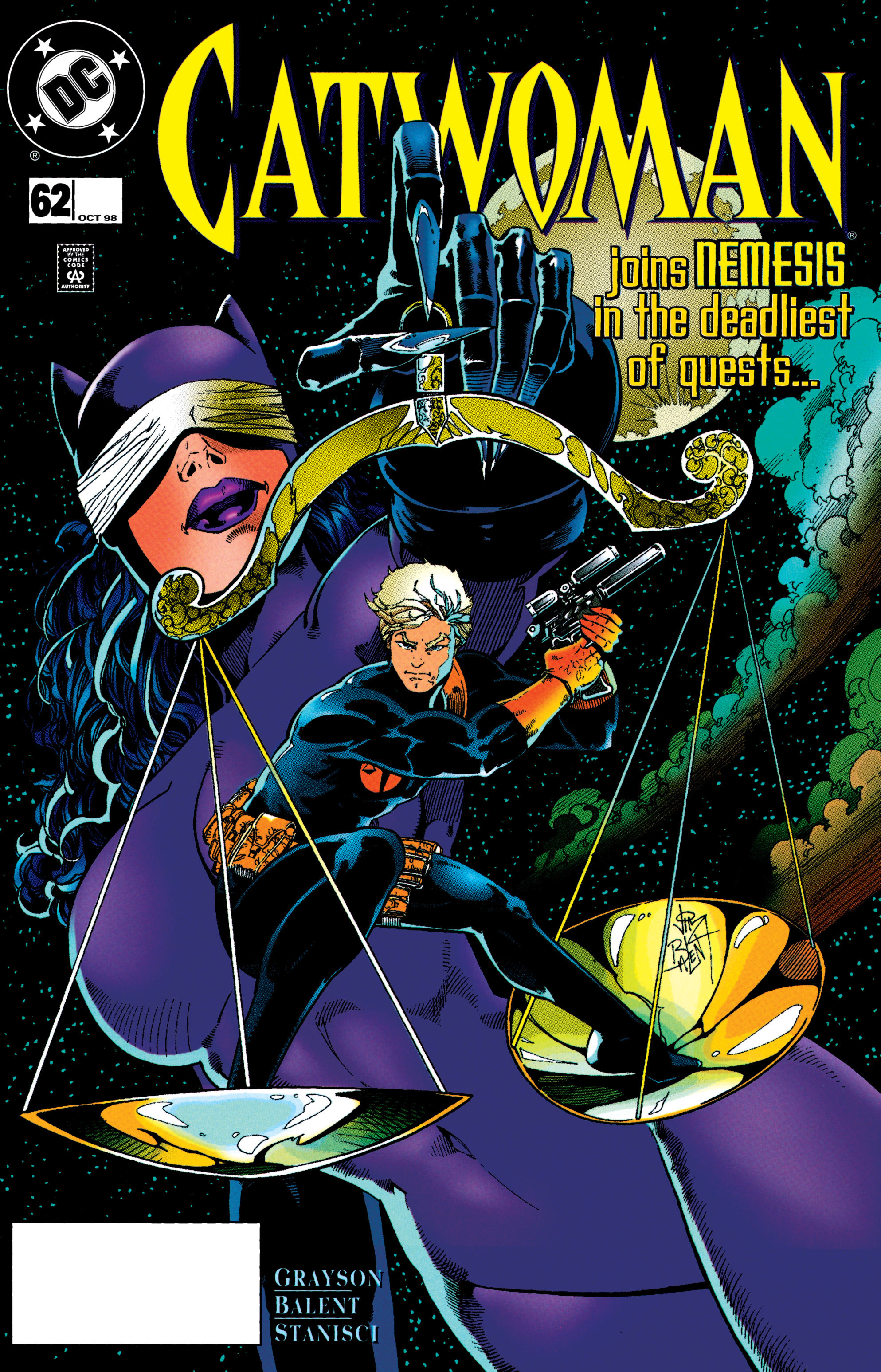 Read online Catwoman (1993) comic -  Issue #62 - 1