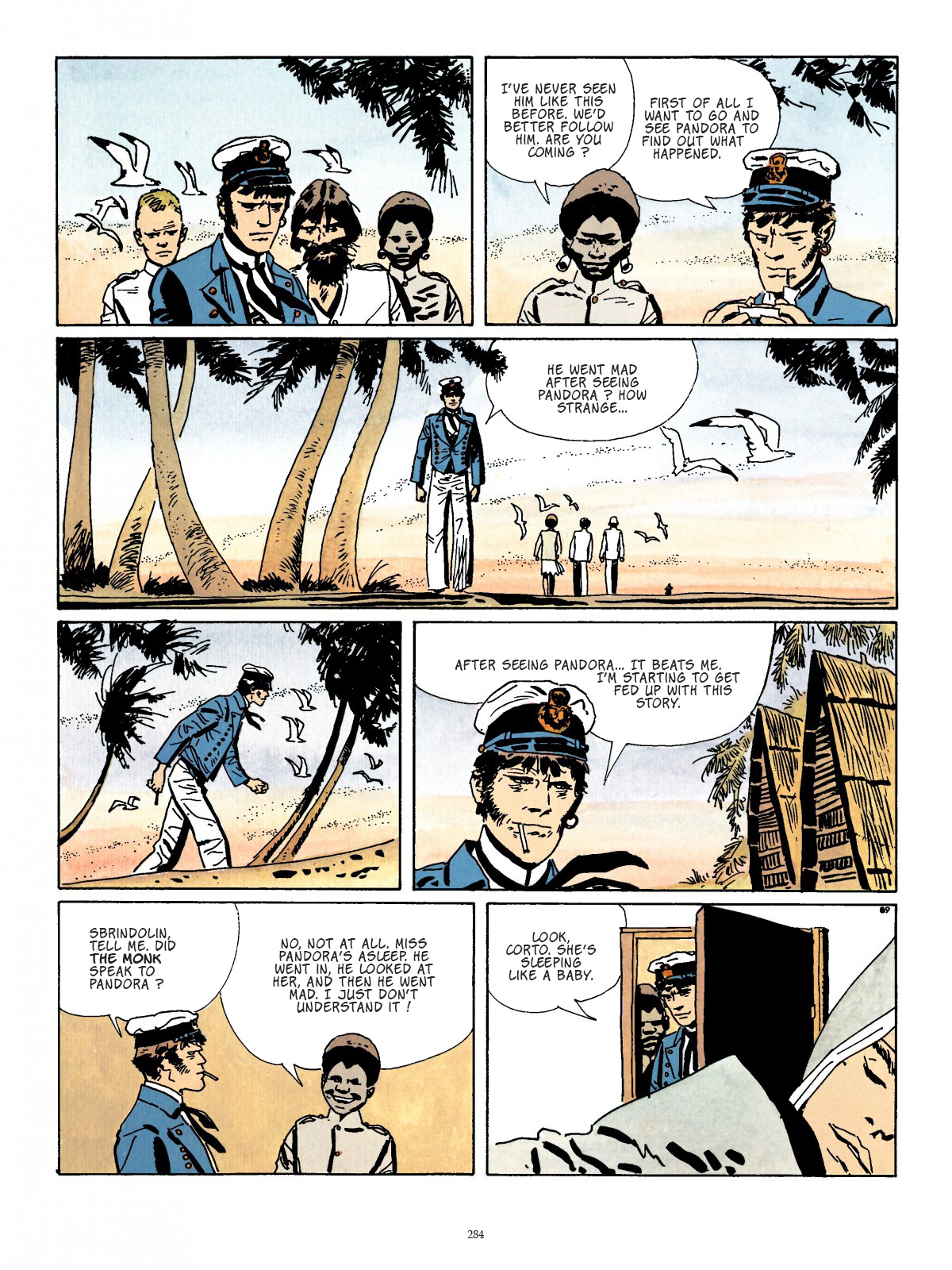 Read online Corto Maltese comic -  Issue # TPB 2 (Part 3) - 74