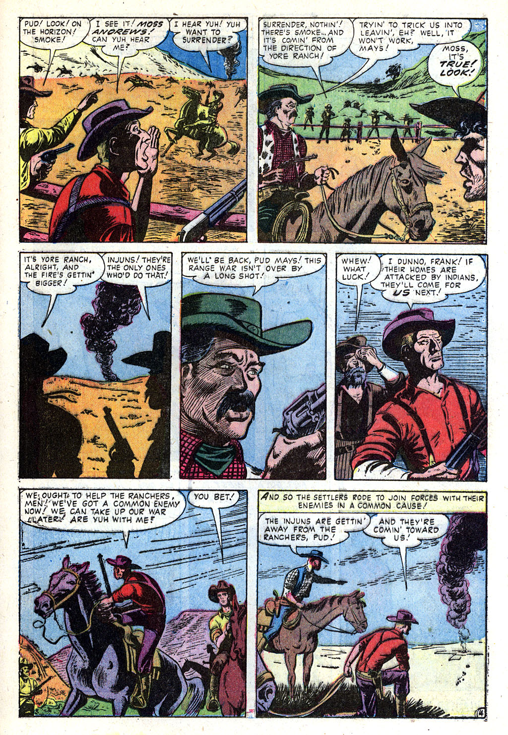 Read online The Outlaw Kid (1954) comic -  Issue #7 - 23
